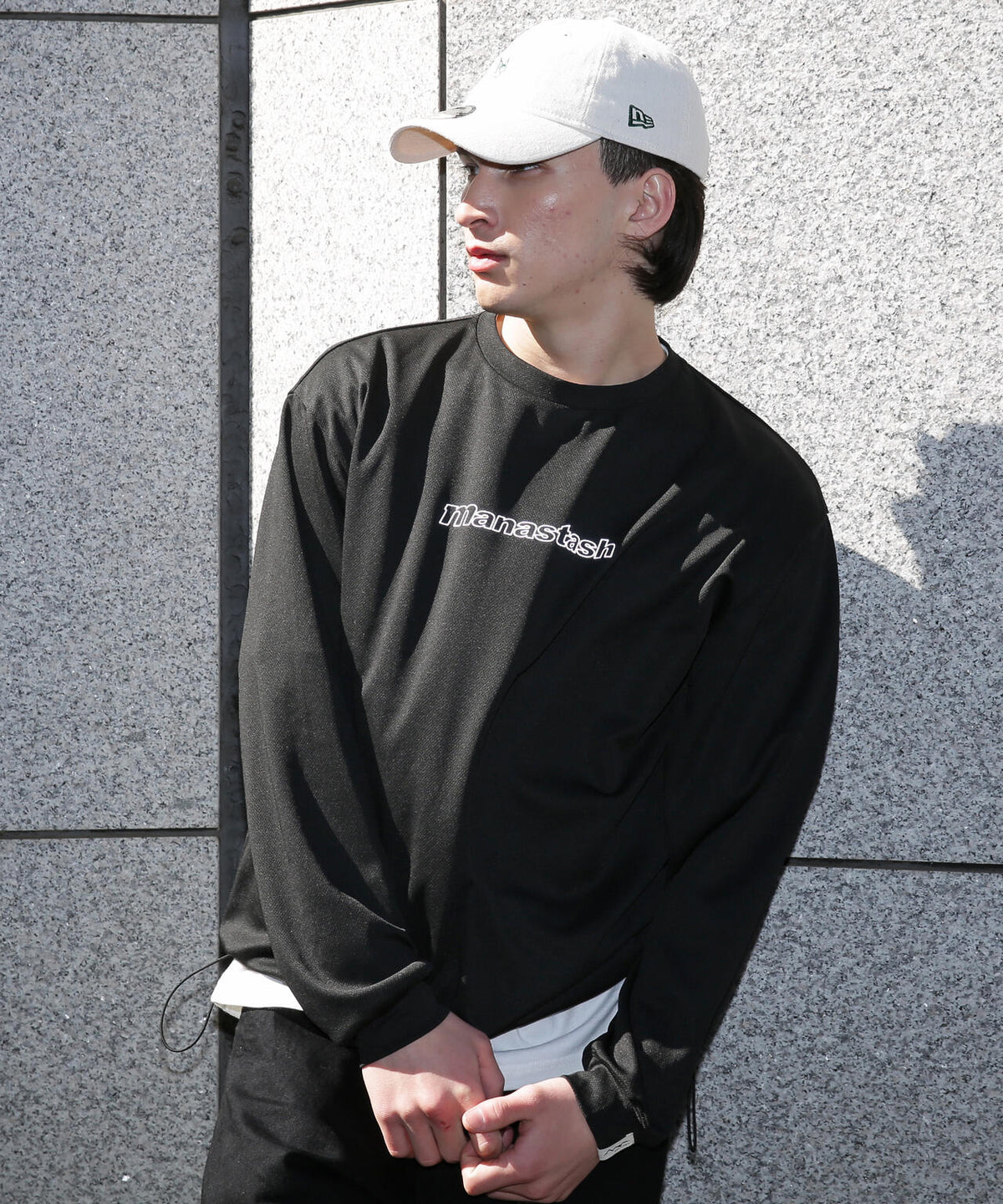 MANASTASH/マナスタッシュ/MANASTASH TECH LOGO L/S TEE