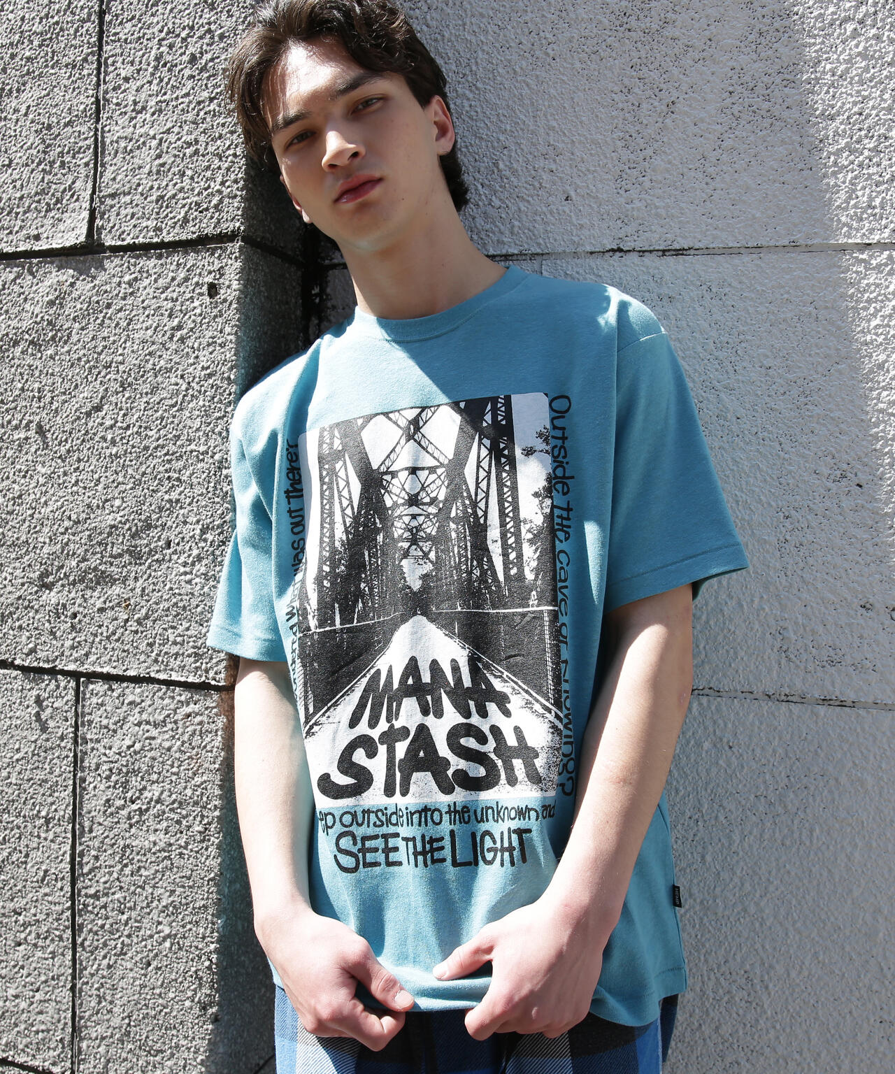 MANASTASH/マナスタッシュ/HEMP TEE TRESTLE