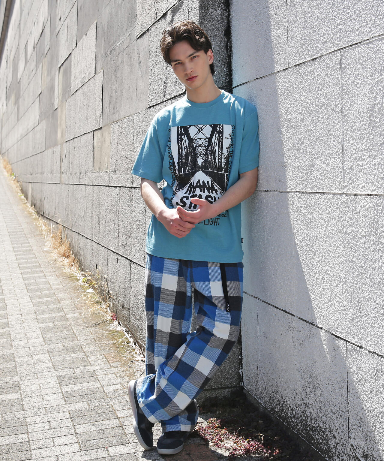 MANASTASH/マナスタッシュ/HEMP TEE TRESTLE