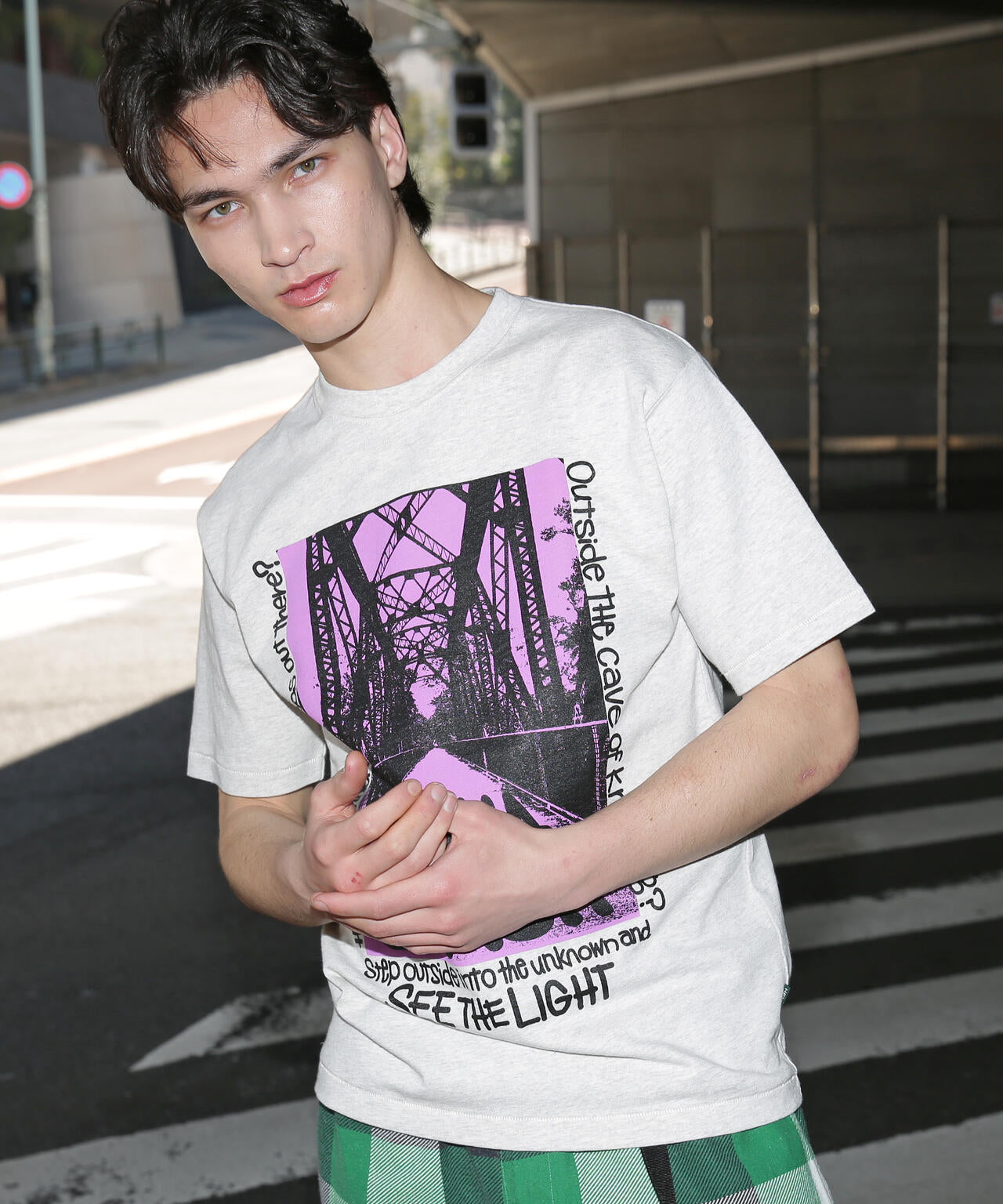 MANASTASH/マナスタッシュ/HEMP TEE TRESTLE