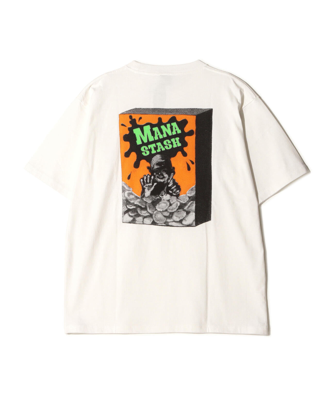 MANASTASH/マナスタッシュ/PUMICE TEE CEREAL