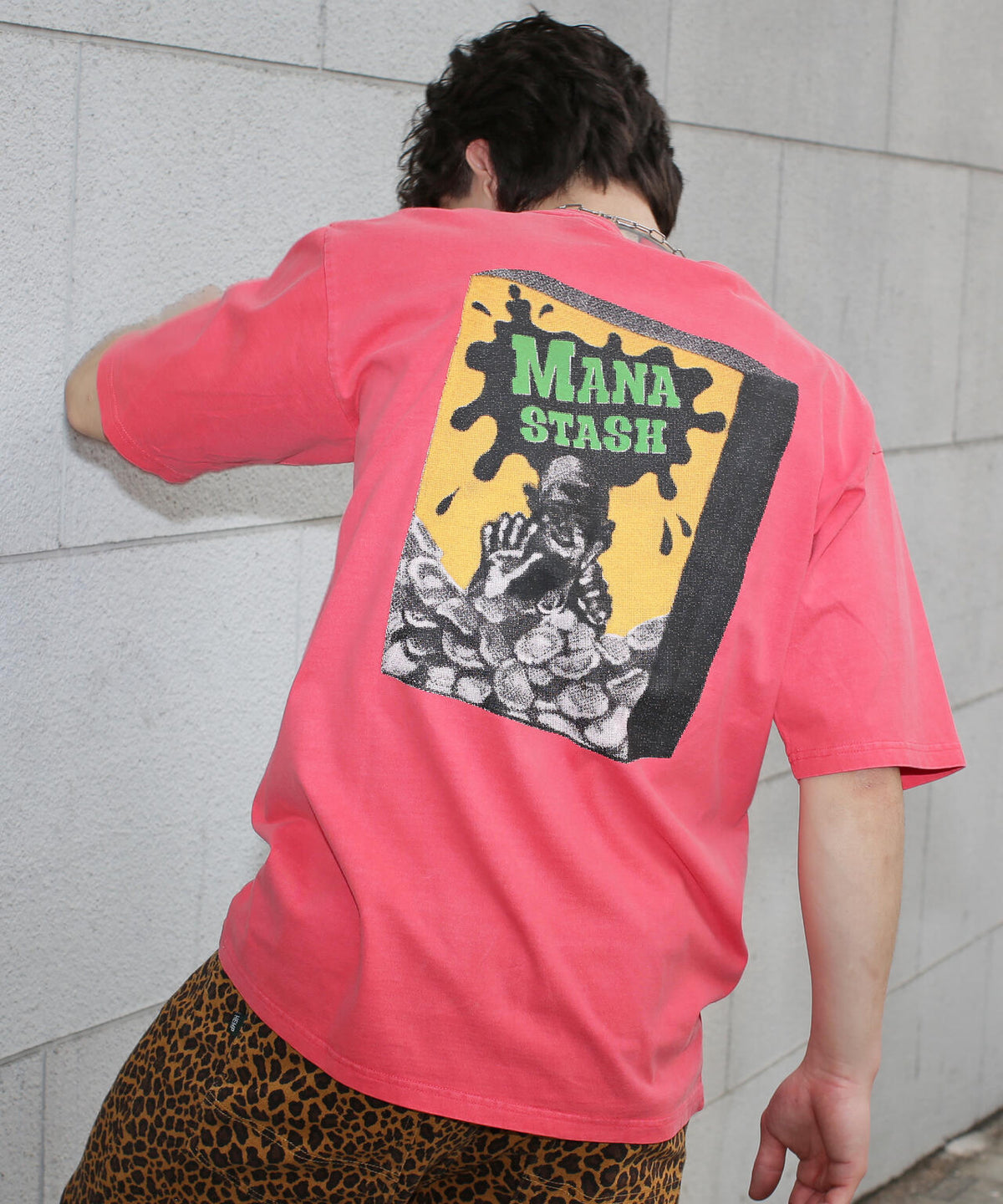 MANASTASH/マナスタッシュ/PUMICE TEE CEREAL