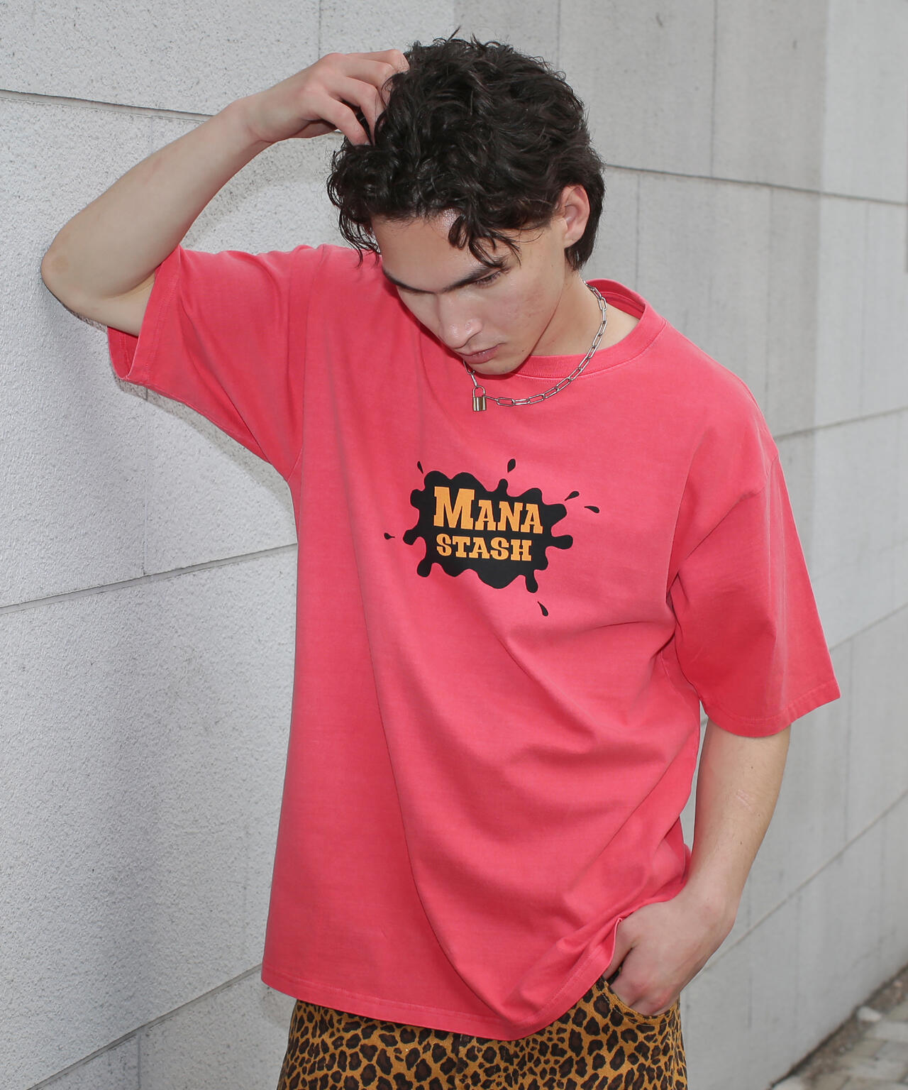 MANASTASH/マナスタッシュ/PUMICE TEE CEREAL