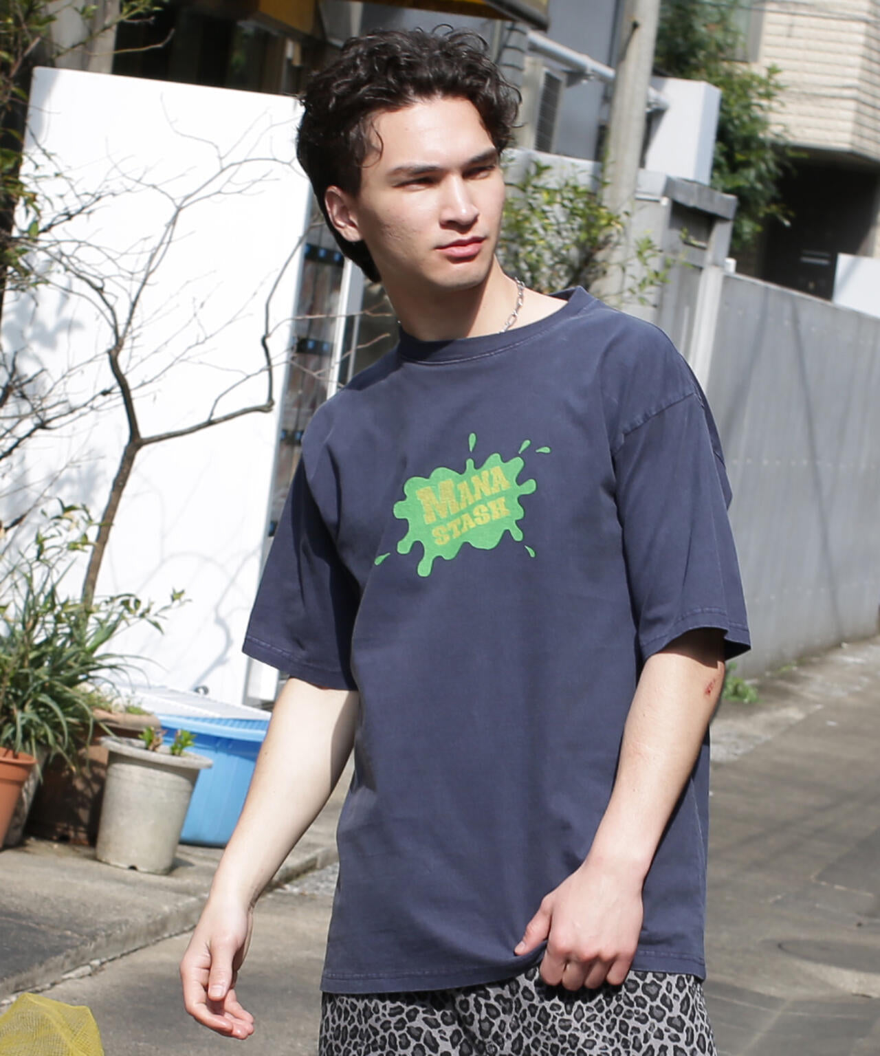 MANASTASH/マナスタッシュ/PUMICE TEE CEREAL