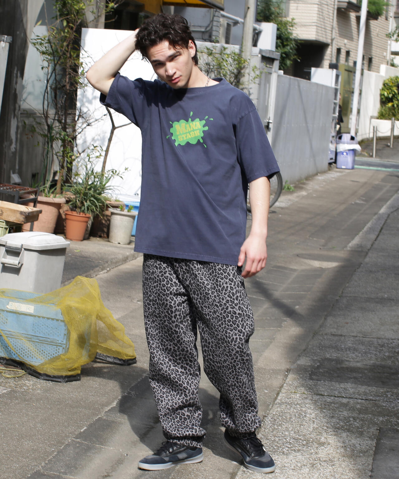 MANASTASH/マナスタッシュ/PUMICE TEE CEREAL