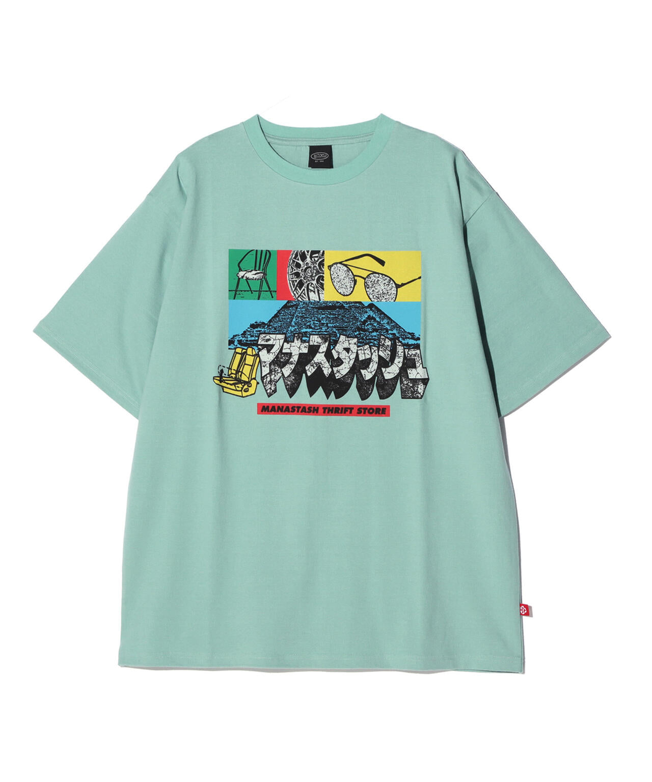 MANASTASH/マナスタッシュ/RE:CTN TEE COLOR BLOCKING