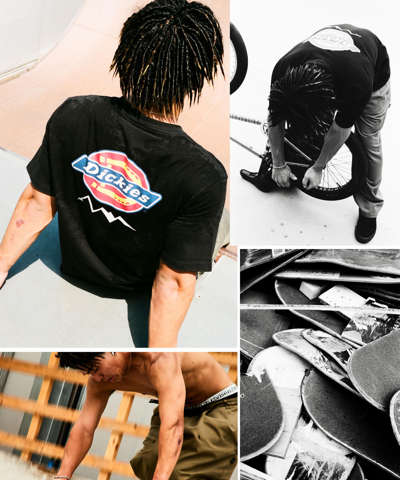 MANASTASH/マナスタッシュ×DICKIES/ディッキーズ/DICKIES TEE ORIGINAL LOGO