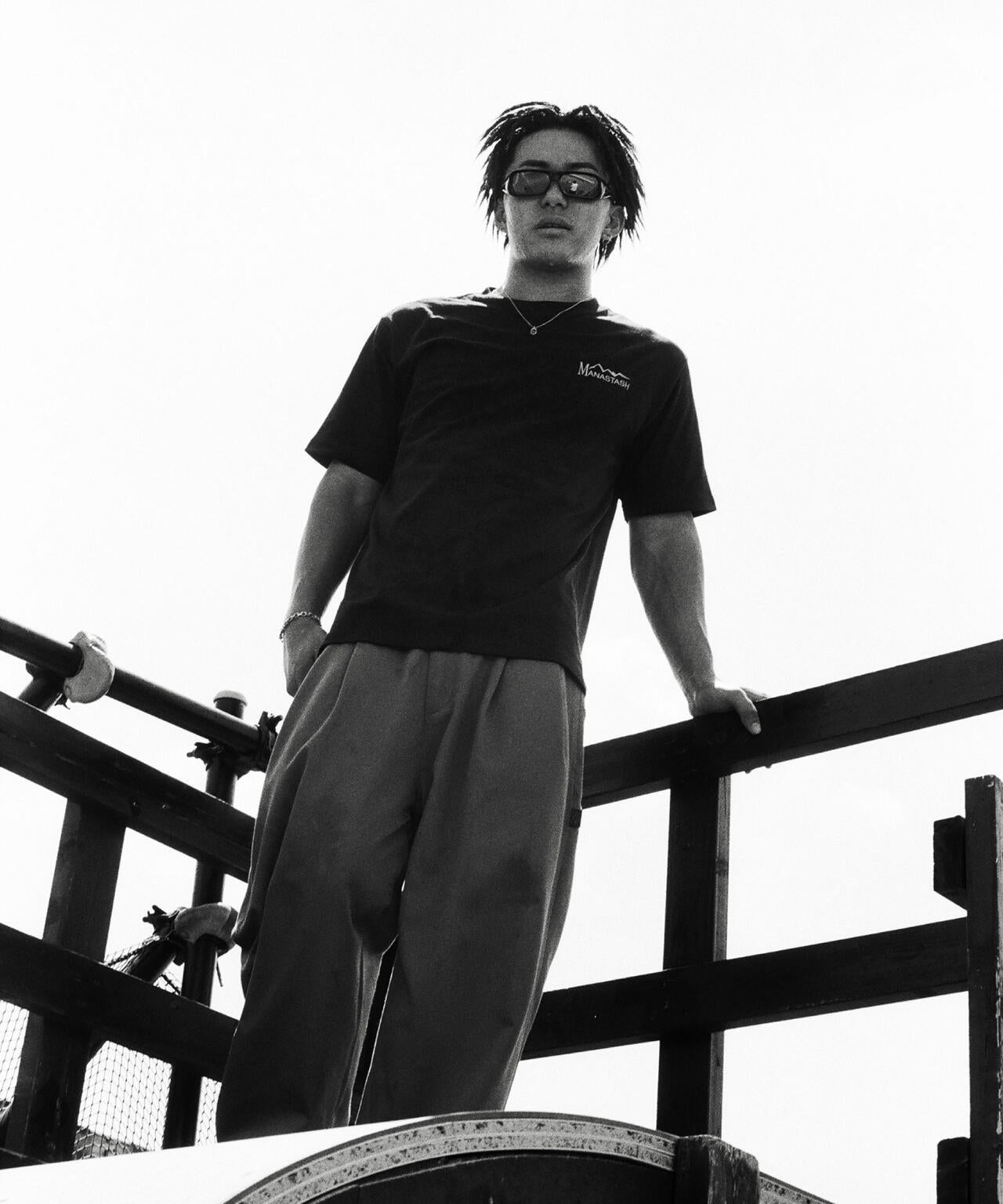 MANASTASH/マナスタッシュ×DICKIES/ディッキーズ/DICKIES TEE ORIGINAL LOGO