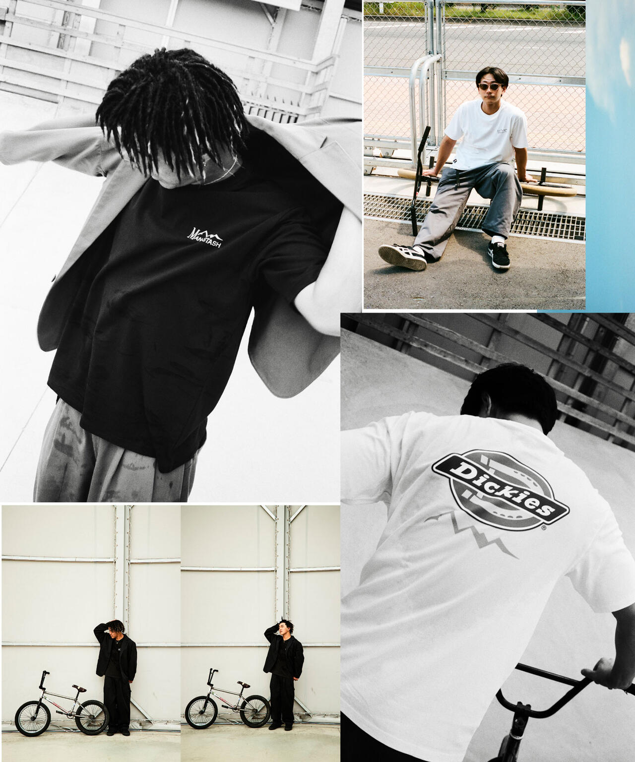 MANASTASH/マナスタッシュ×DICKIES/ディッキーズ/DICKIES TEE ORIGINAL LOGO