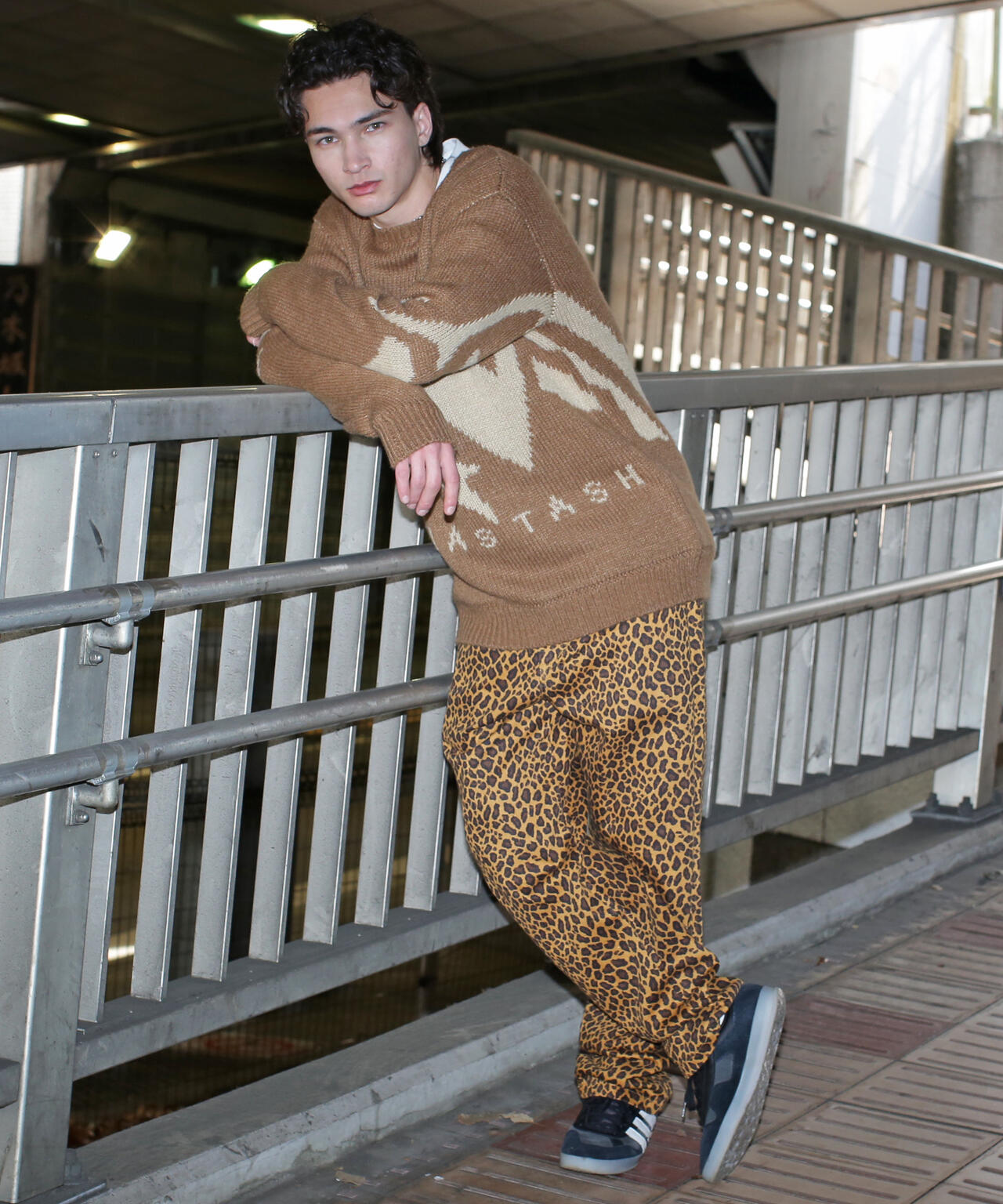 MANASTASH/マナスタッシュ/LOGO SWEATER