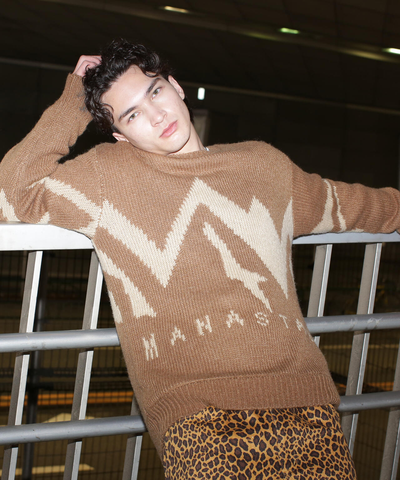 MANASTASH/マナスタッシュ/LOGO SWEATER