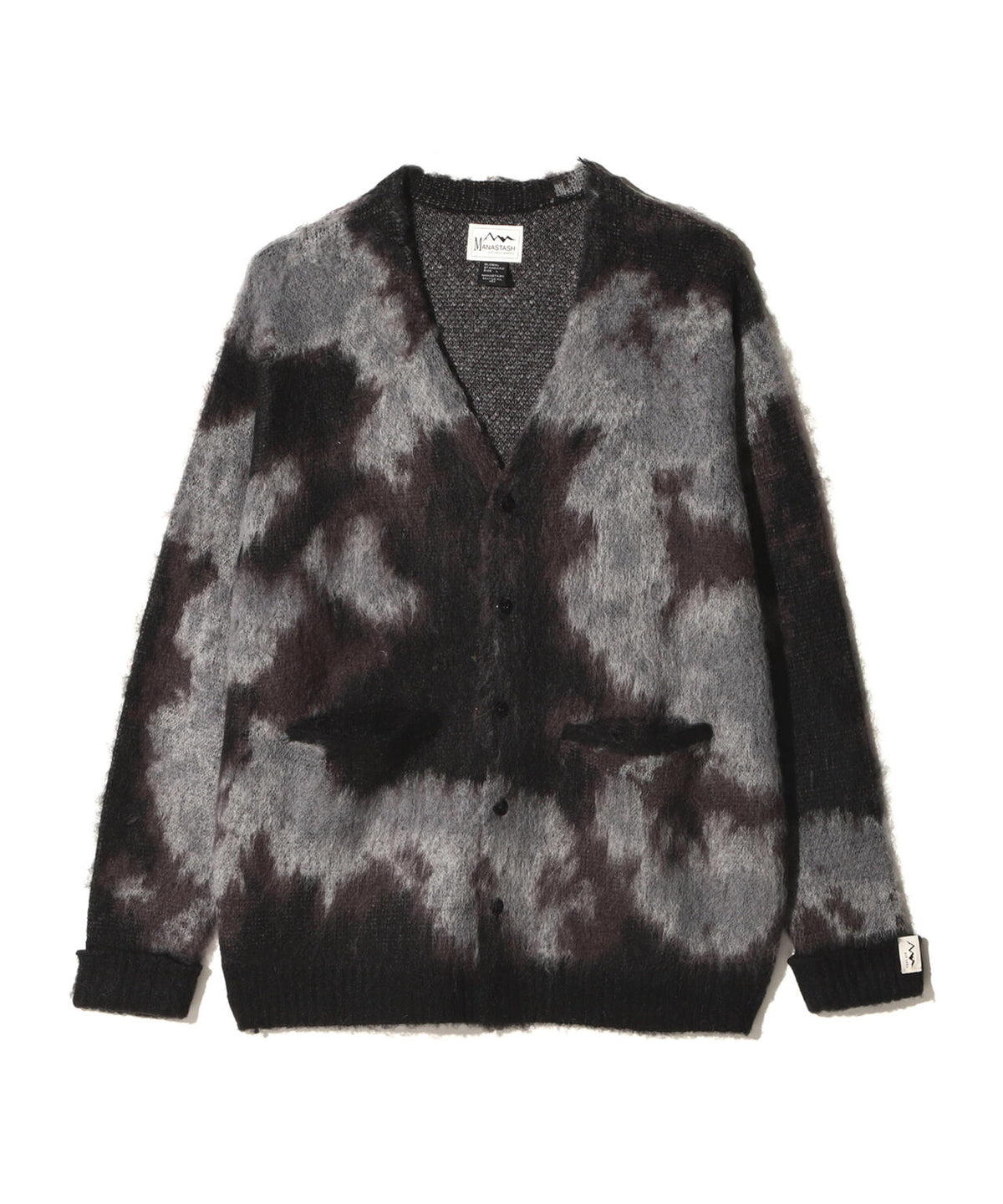 MANASTASH/マナスタッシュ/BLURRY JAQUARD CARDIGAN