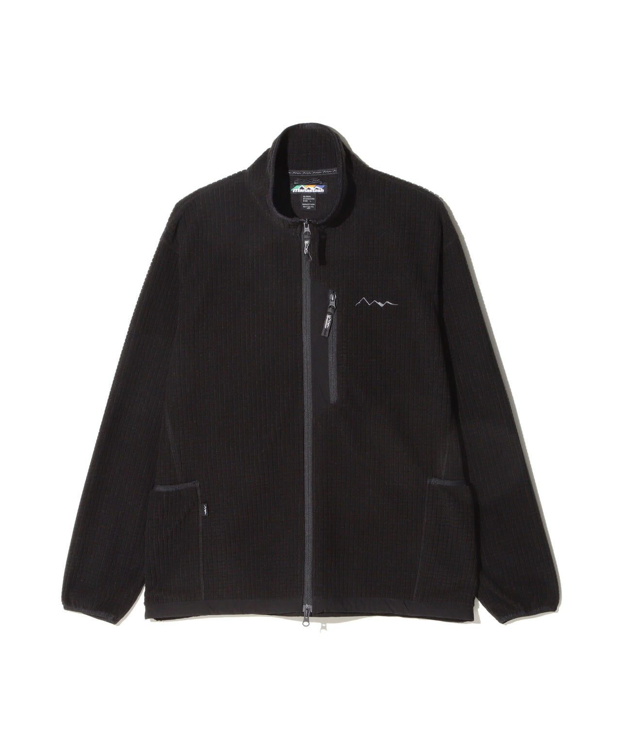 MANASTASH/マナスタッシュ/GRID FLEECE ZIP JKT