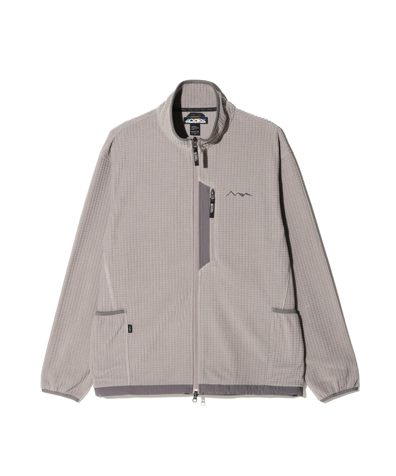 MANASTASH/マナスタッシュ/GRID FLEECE ZIP JKT