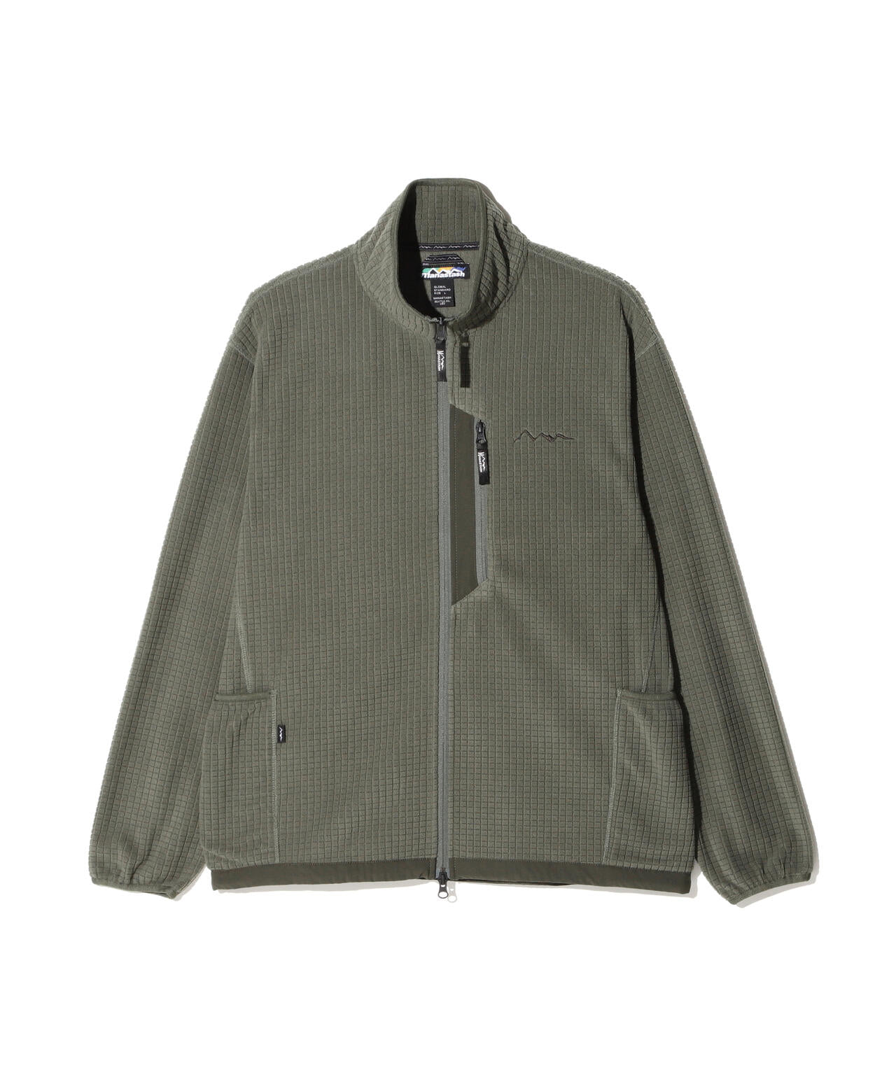 MANASTASH/マナスタッシュ/GRID FLEECE ZIP JKT
