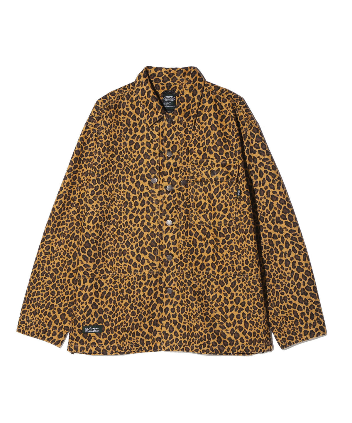 MANASTASH/マナスタッシュ/HEMP TWILL JKT LEOPARD