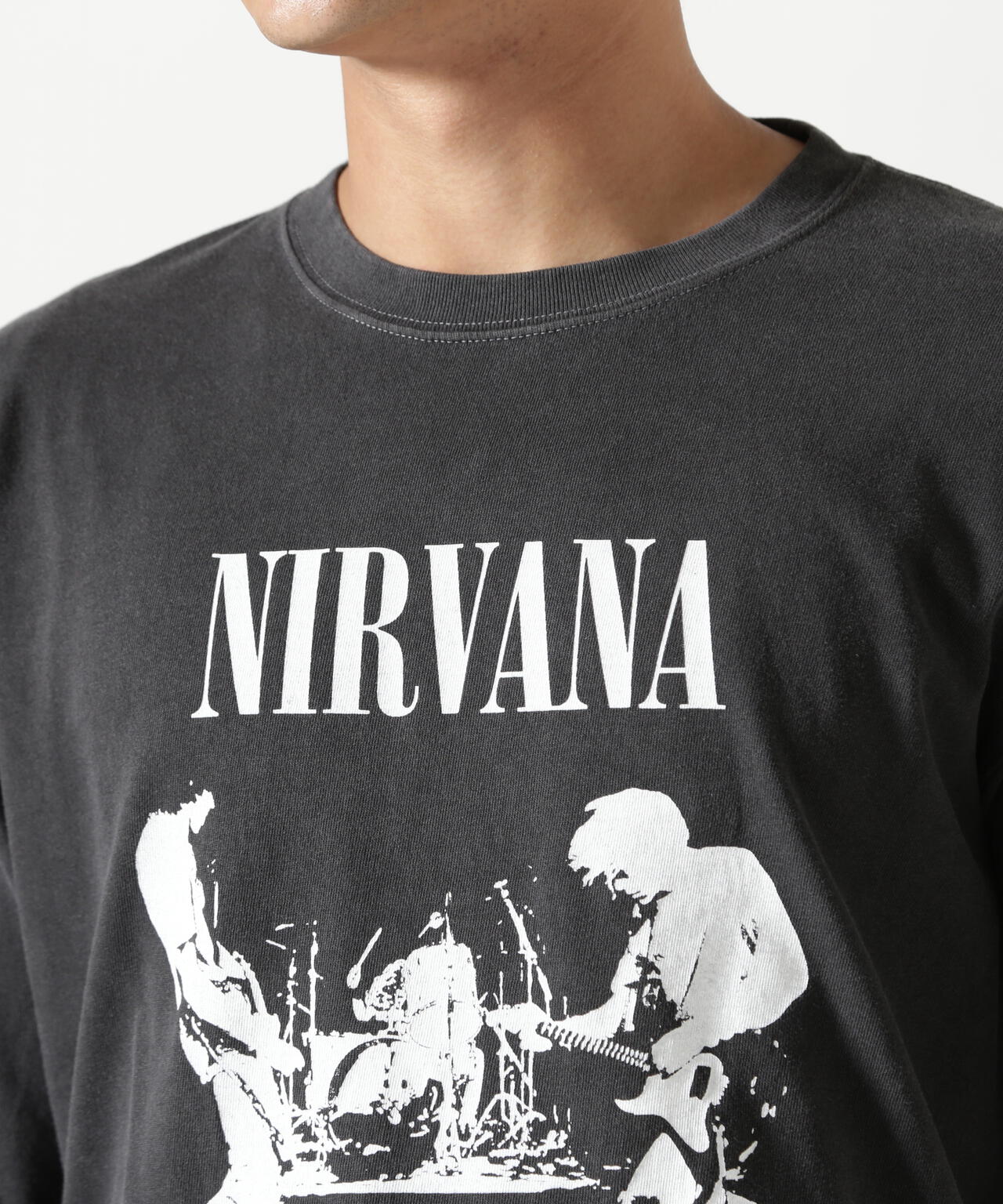 NIRVANA/ニルヴァーナ/LIVE L/S TEE/コラボロンT