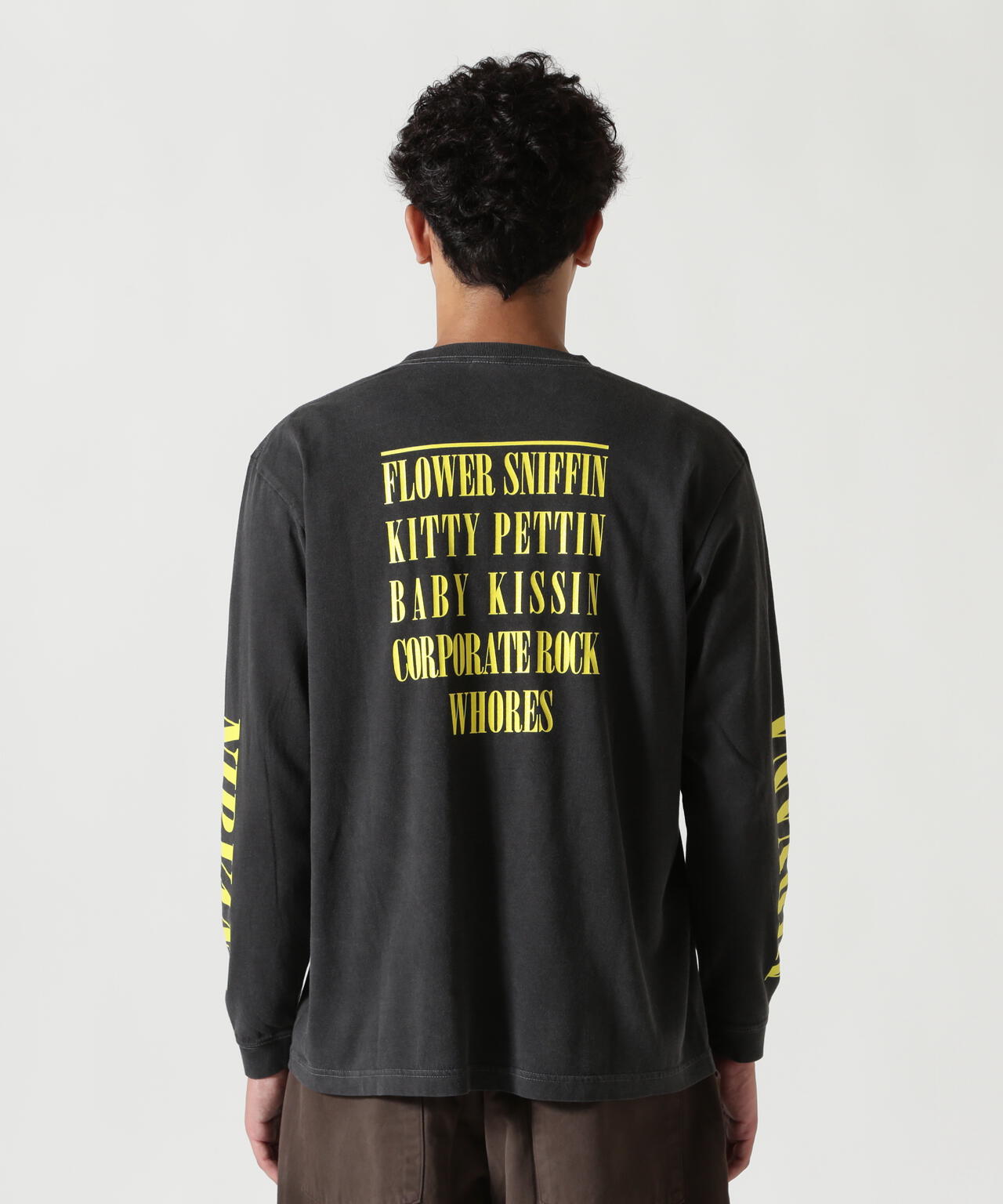 NIRVANA/ニルヴァーナ/SMILE L/S TEE/コラボロンT