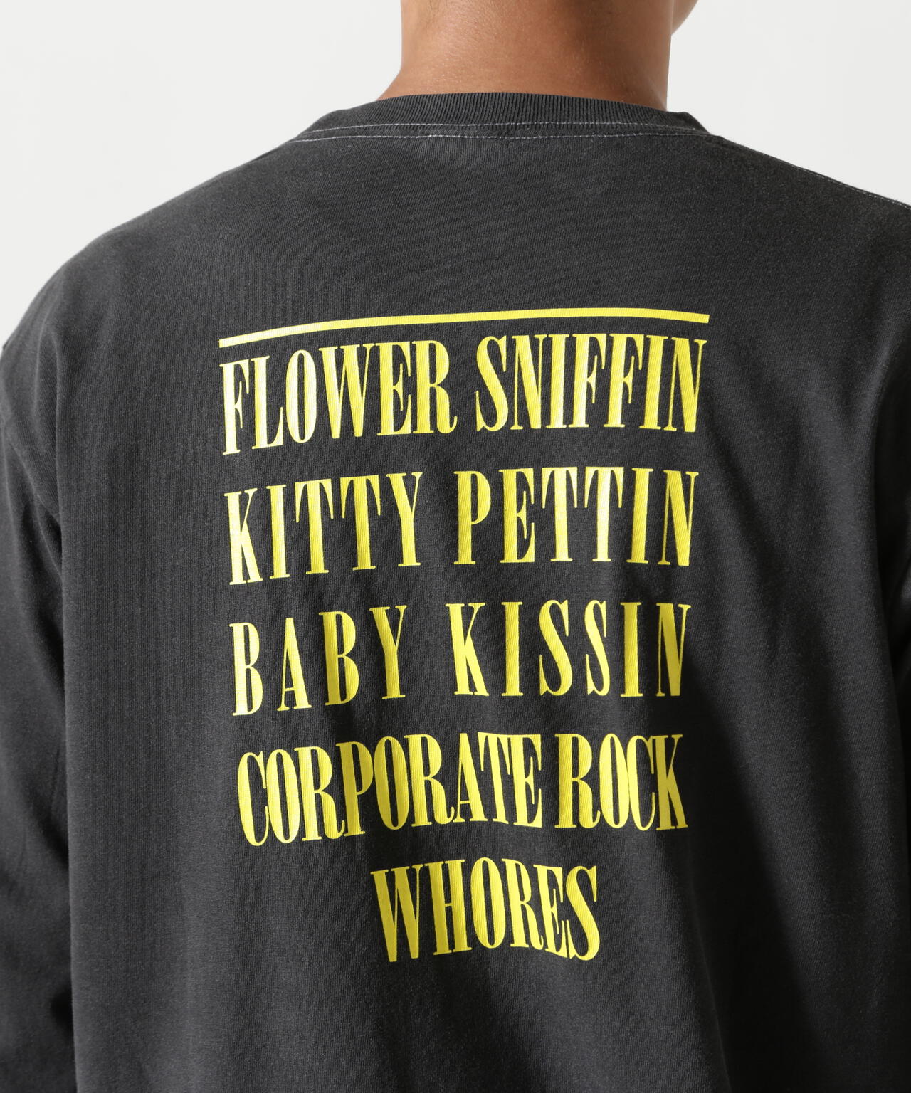 NIRVANA/ニルヴァーナ/SMILE L/S TEE/コラボロンT