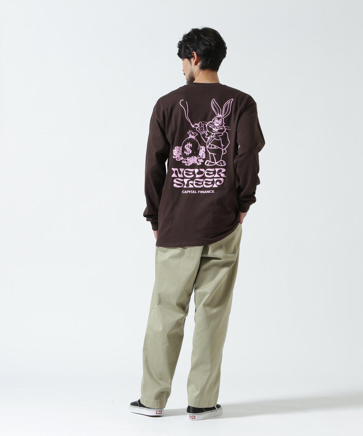 MANASTASH/マナスタッシ/ュCiTee L/S RABBIT/シティーロングスリーブラビット