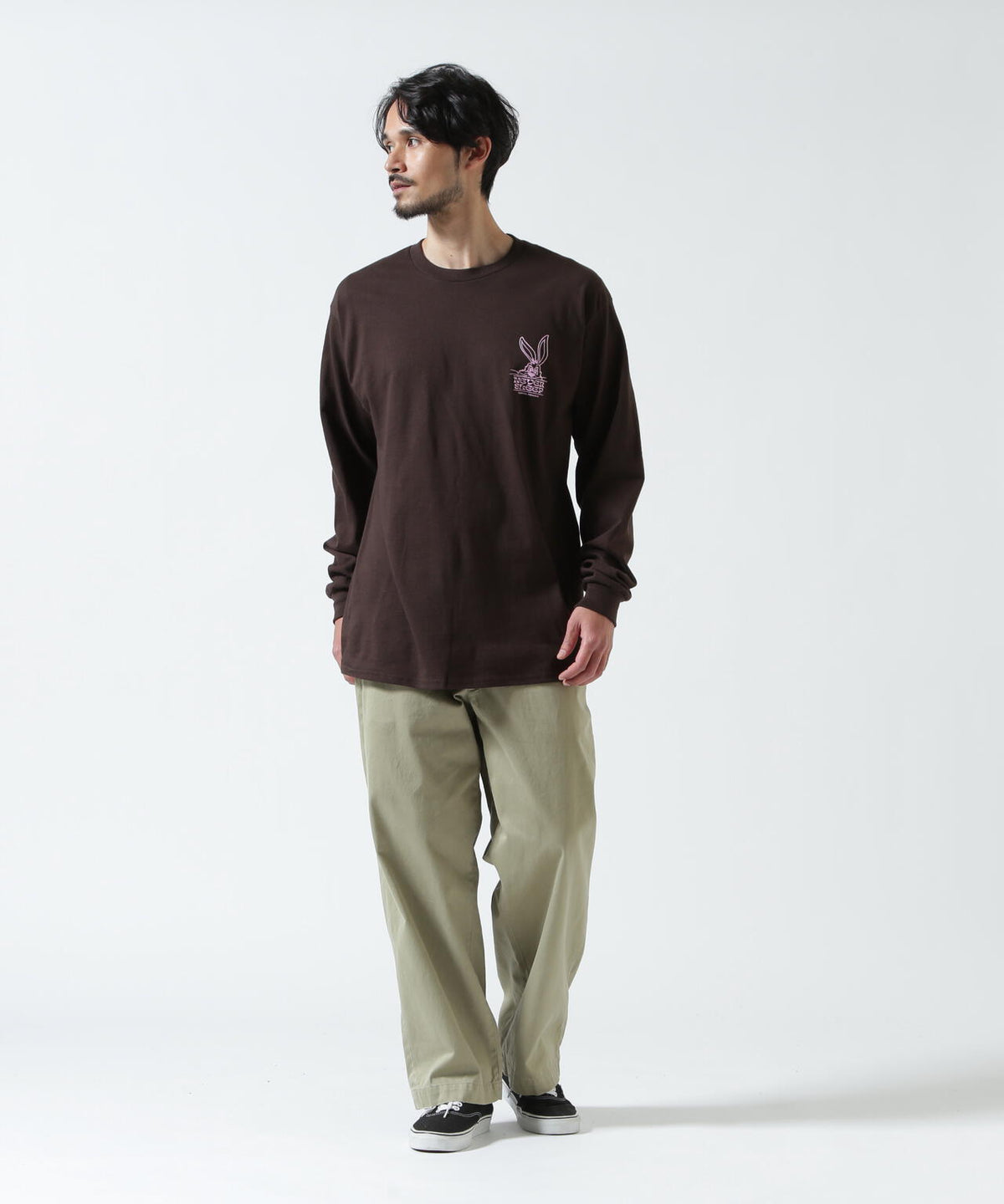 MANASTASH/マナスタッシ/ュCiTee L/S RABBIT/シティーロングスリーブラビット