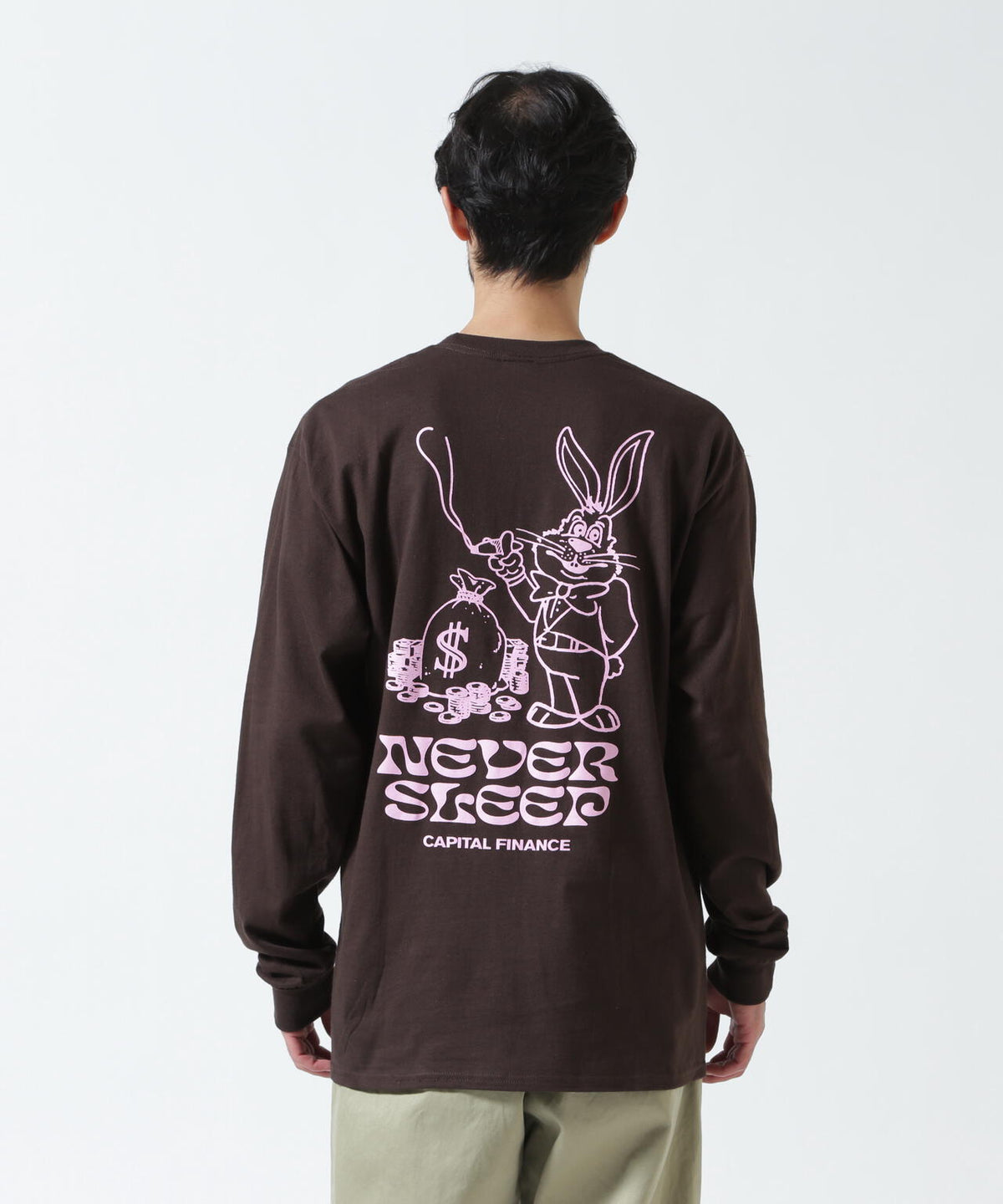 MANASTASH/マナスタッシ/ュCiTee L/S RABBIT/シティーロングスリーブラビット