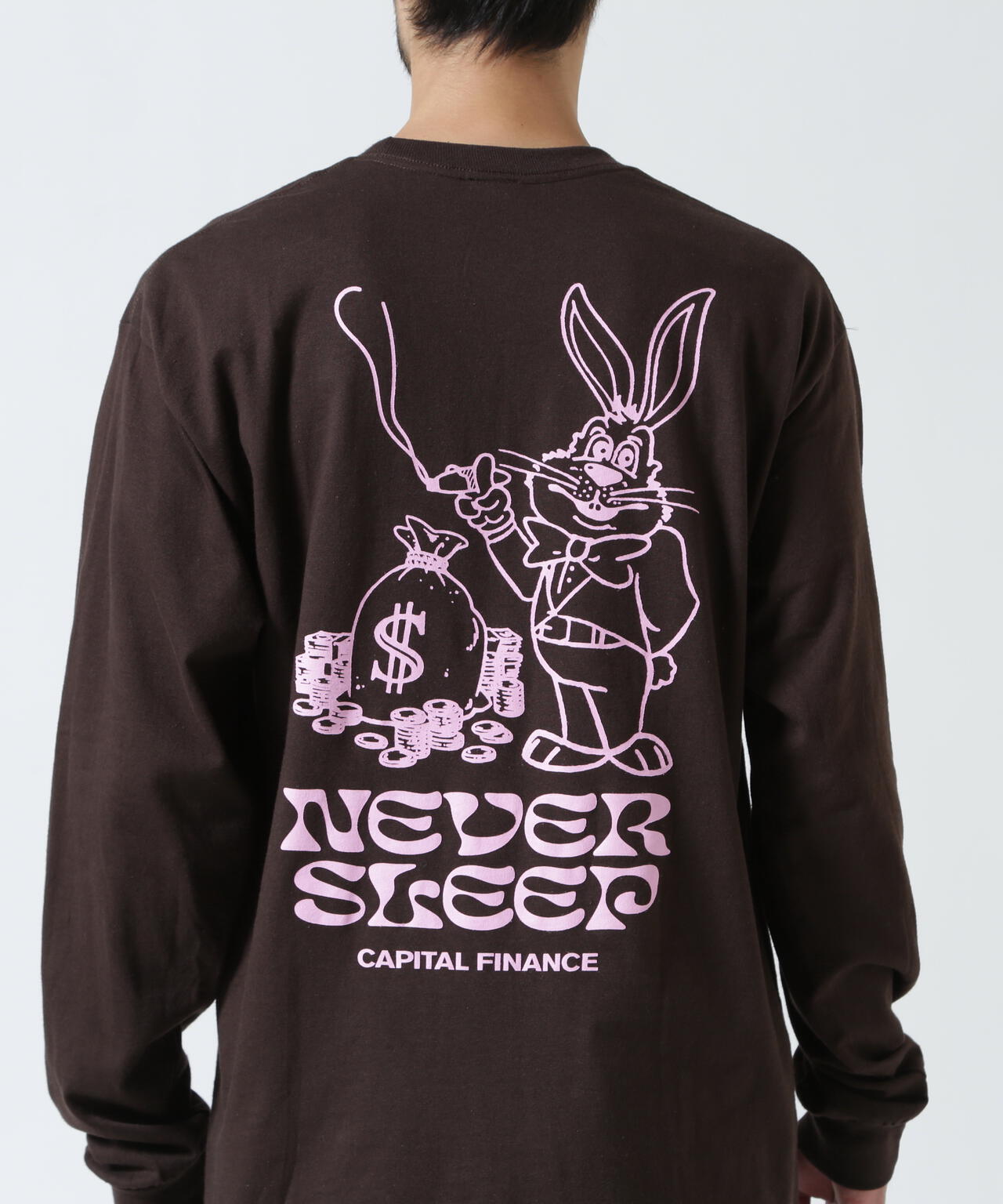 MANASTASH/マナスタッシ/ュCiTee L/S RABBIT/シティーロングスリーブラビット