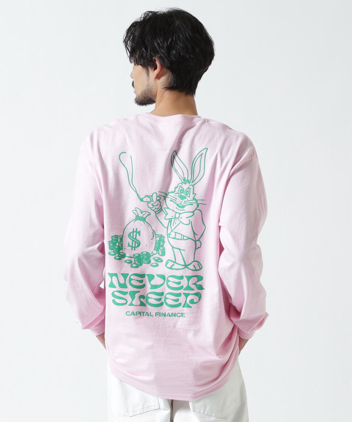 MANASTASH/マナスタッシ/ュCiTee L/S RABBIT/シティーロングスリーブラビット