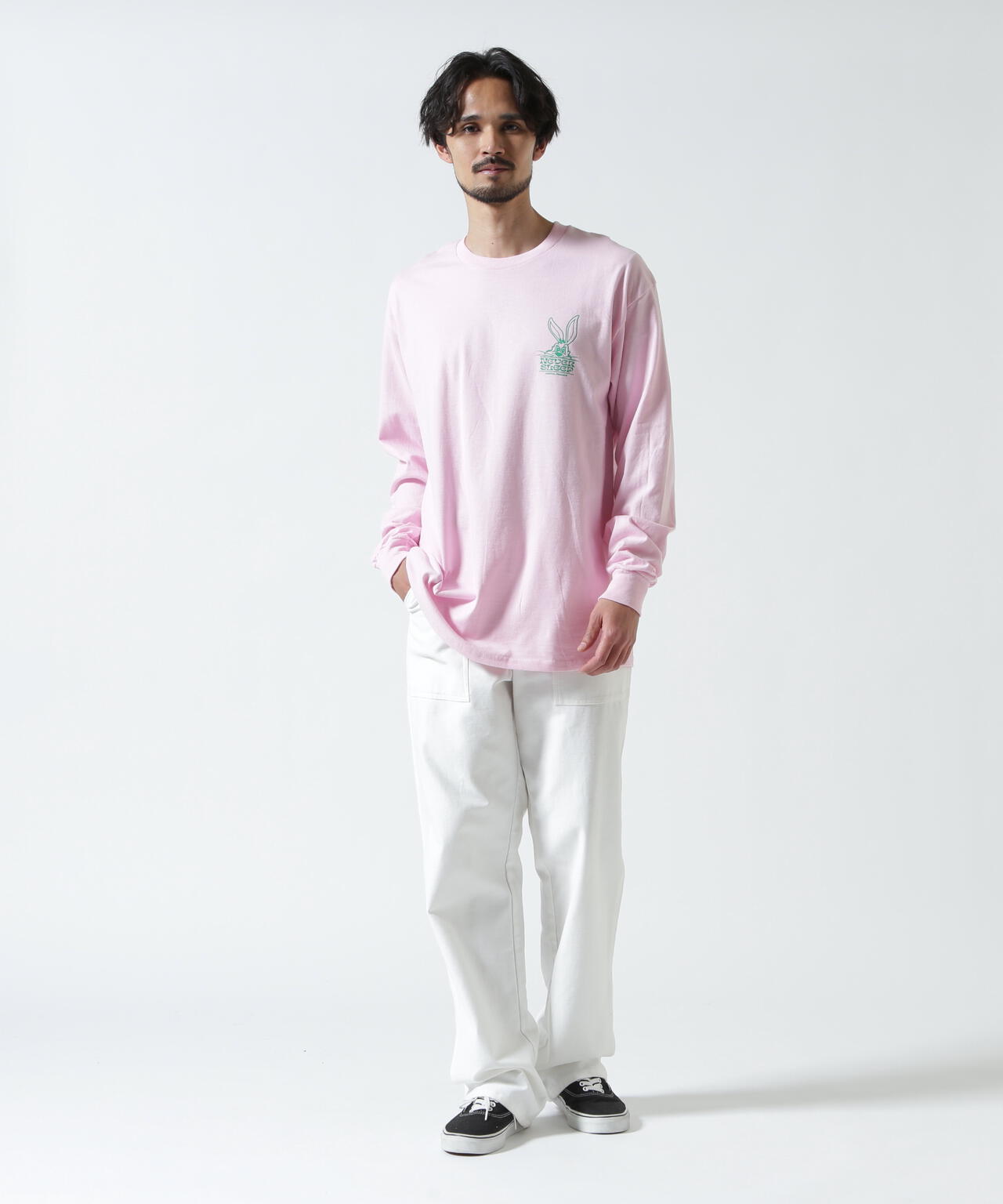 MANASTASH/マナスタッシ/ュCiTee L/S RABBIT/シティーロングスリーブラビット