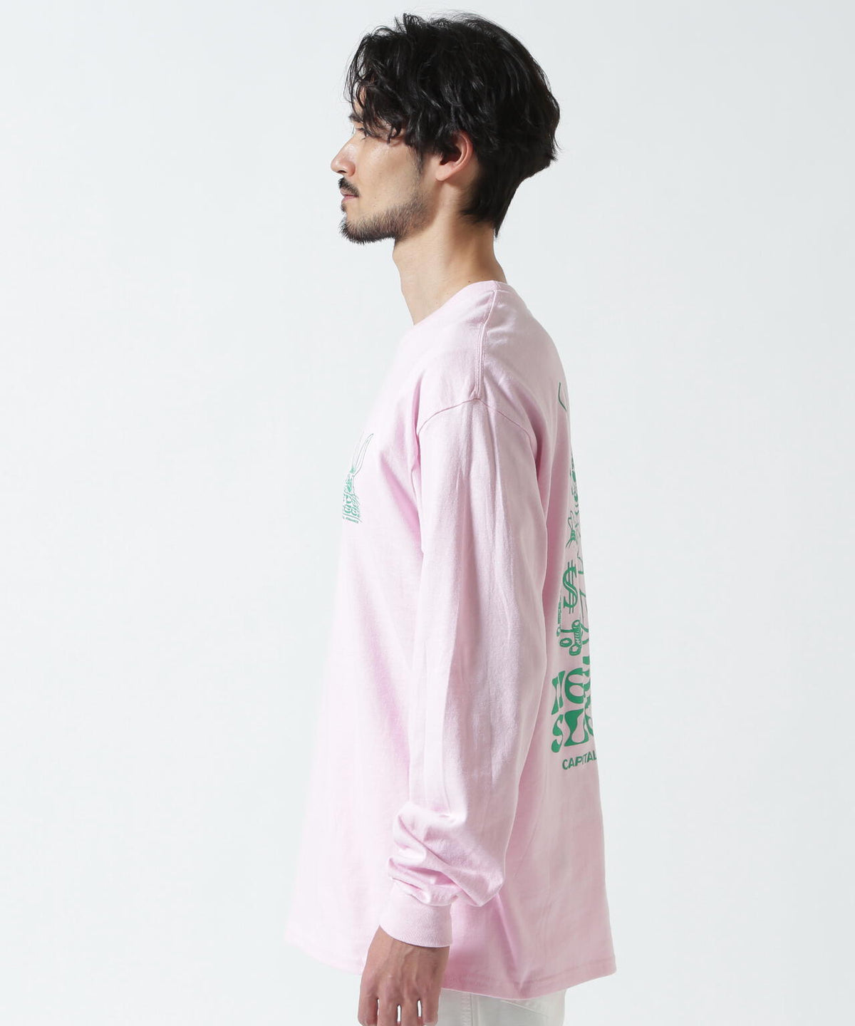 MANASTASH/マナスタッシ/ュCiTee L/S RABBIT/シティーロングスリーブラビット