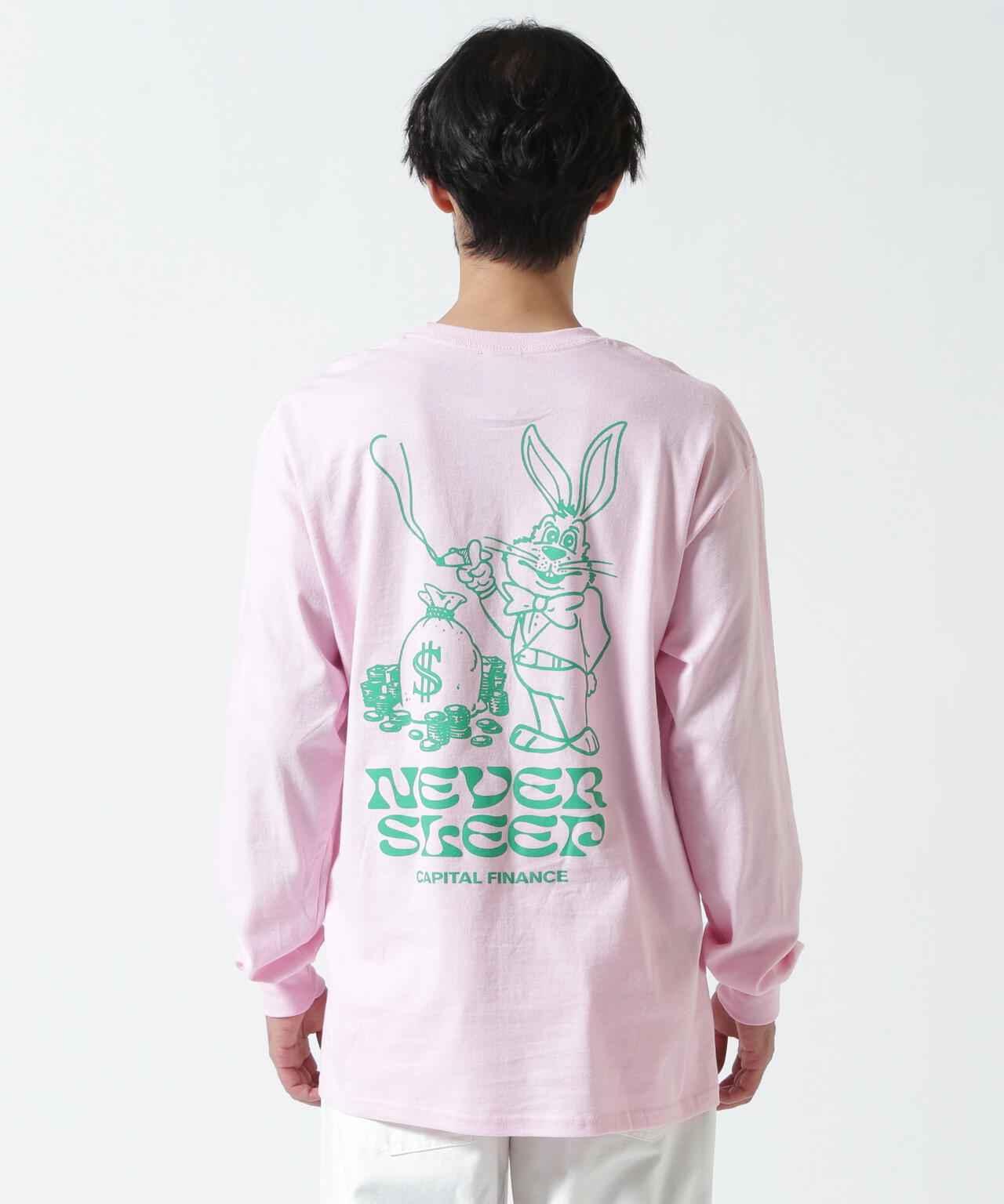 MANASTASH/マナスタッシ/ュCiTee L/S RABBIT/シティーロングスリーブラビット