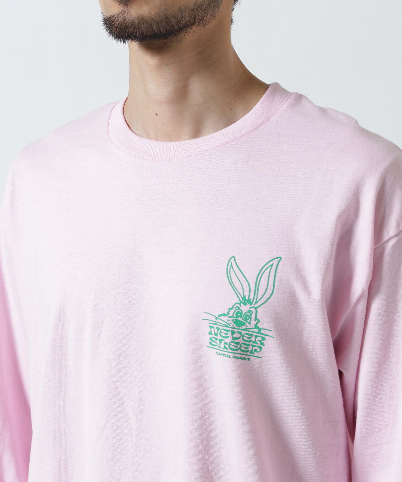 MANASTASH/マナスタッシ/ュCiTee L/S RABBIT/シティーロングスリーブラビット