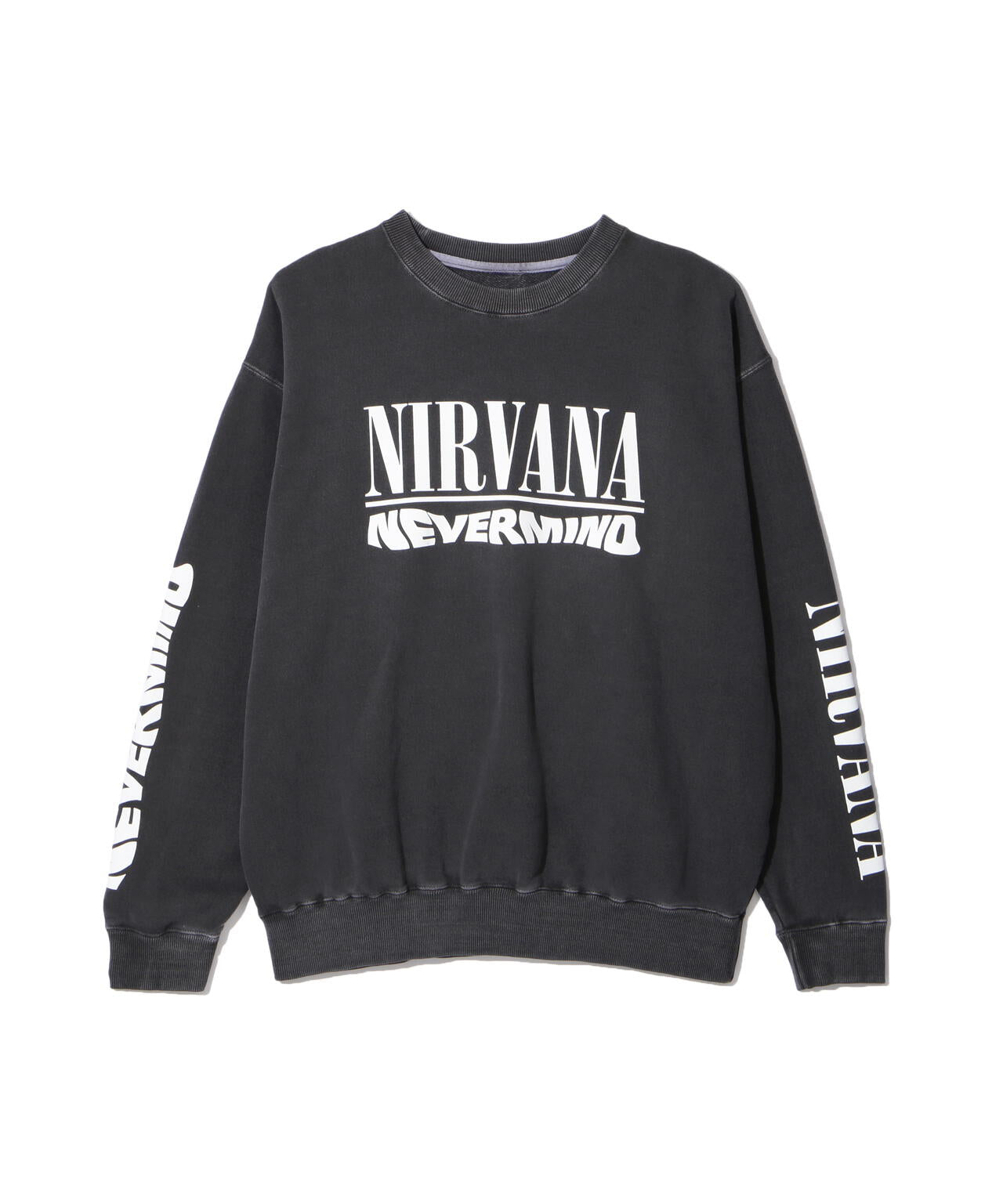 NIRVANA/ニルヴァーナ/NEVERMIND SWEAT CREW/コラボスウェット