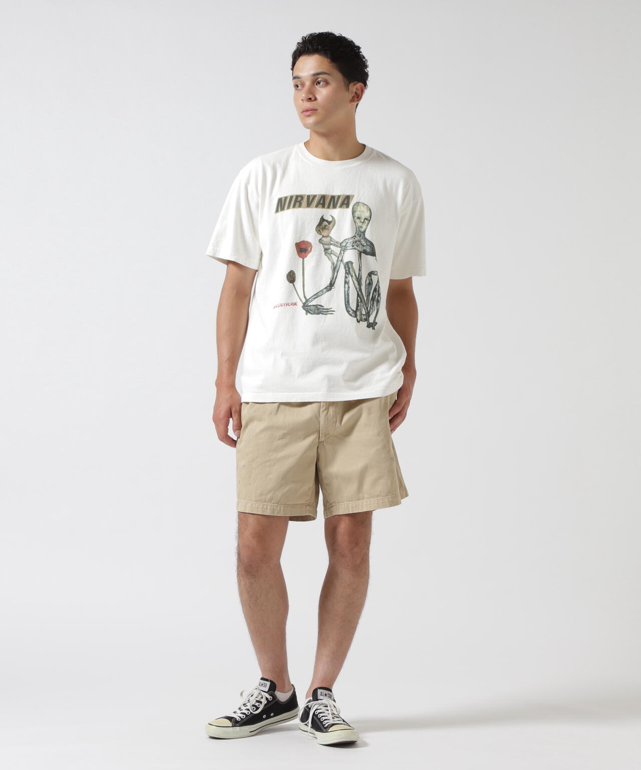 NIRVANA/ニルヴァーナ/INCESTICIDE S/S TEE/コラボTシャツ