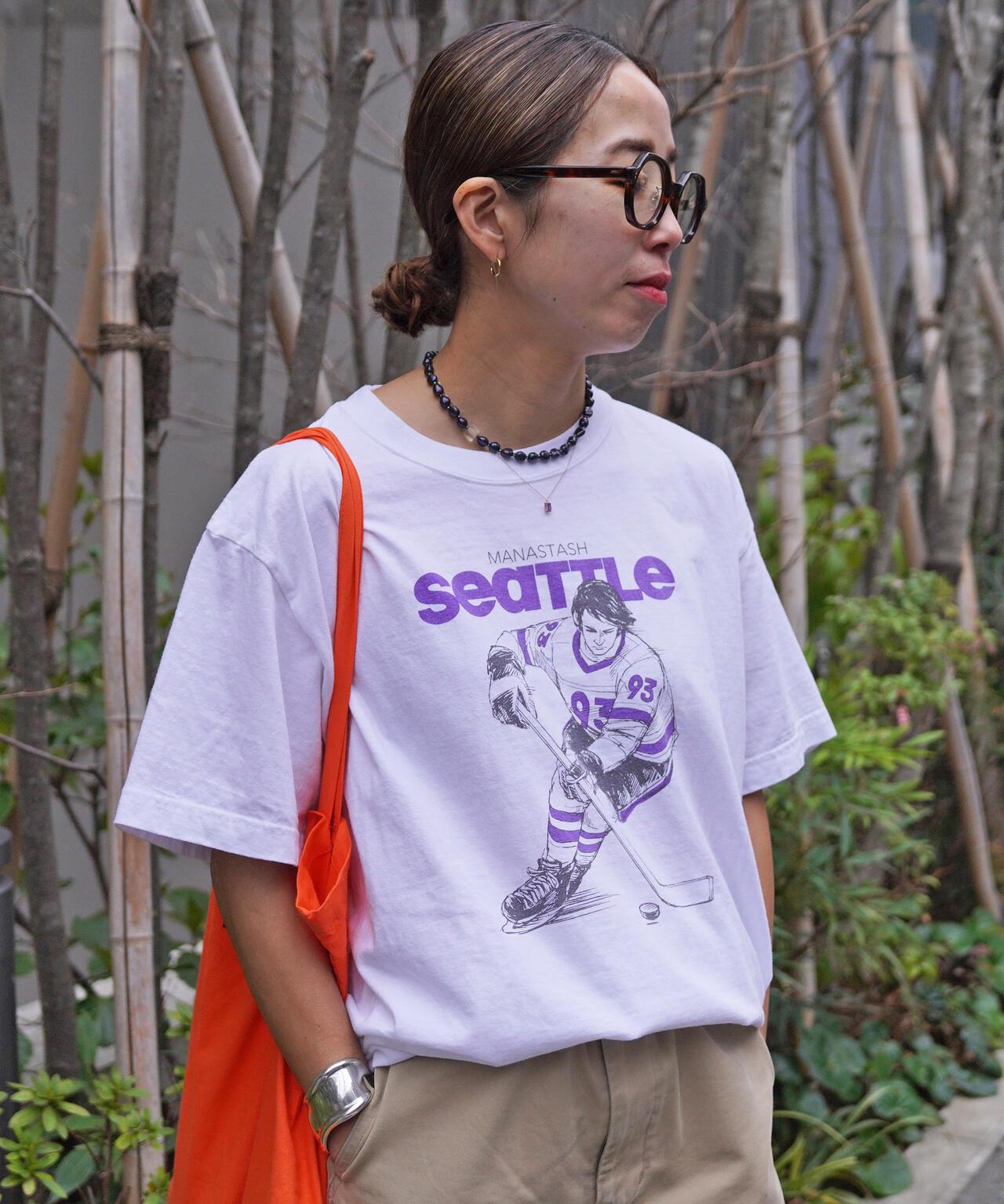 GOOD ROCK SPEED×MANASTASH/別注レトロスポーツコラボTシャツ