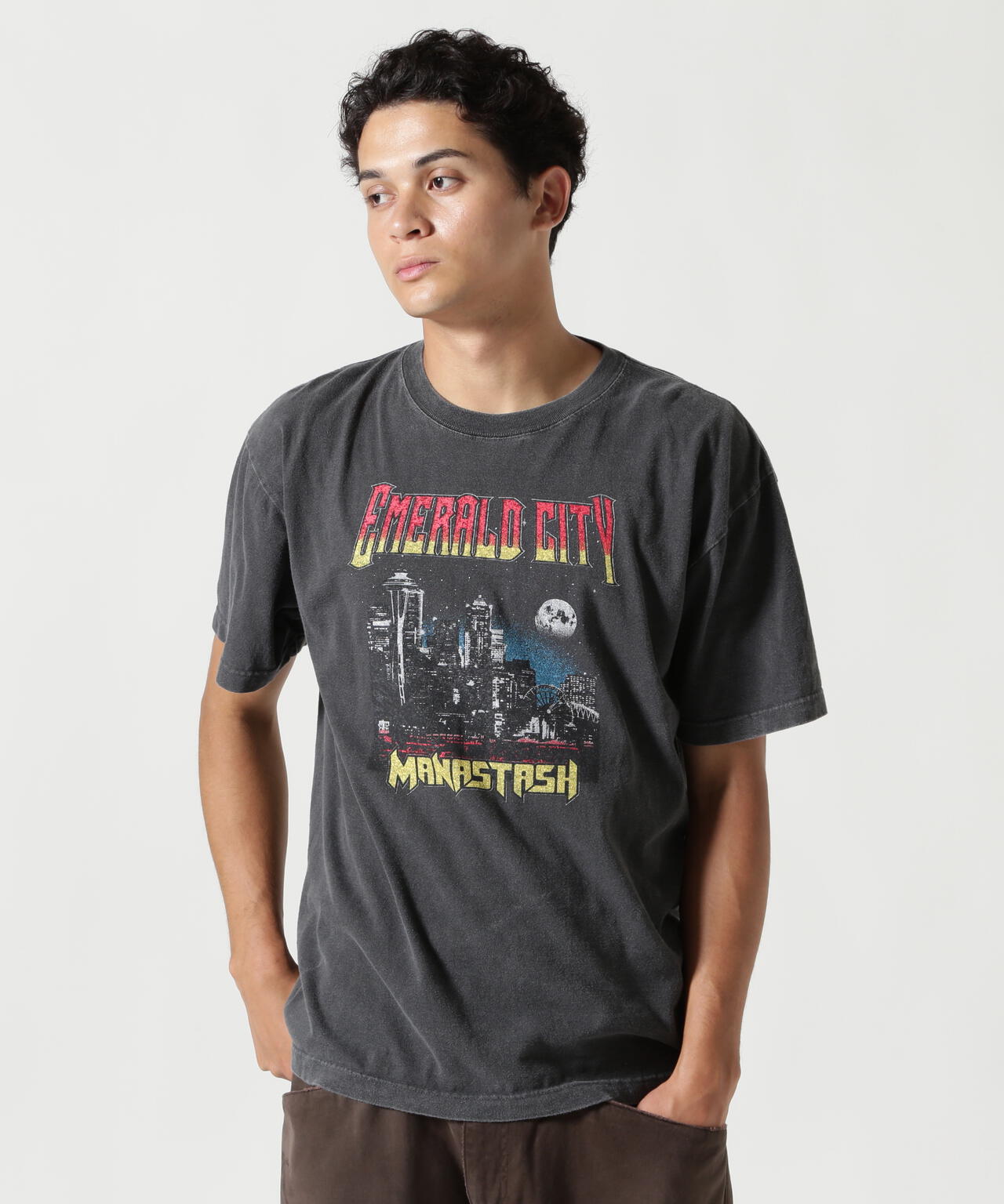 GOOD ROCK SPEED×MANASTASH/別注 Emerald CityコラボTシャツ《メンズ・ウィメンズ・ユニセックス》