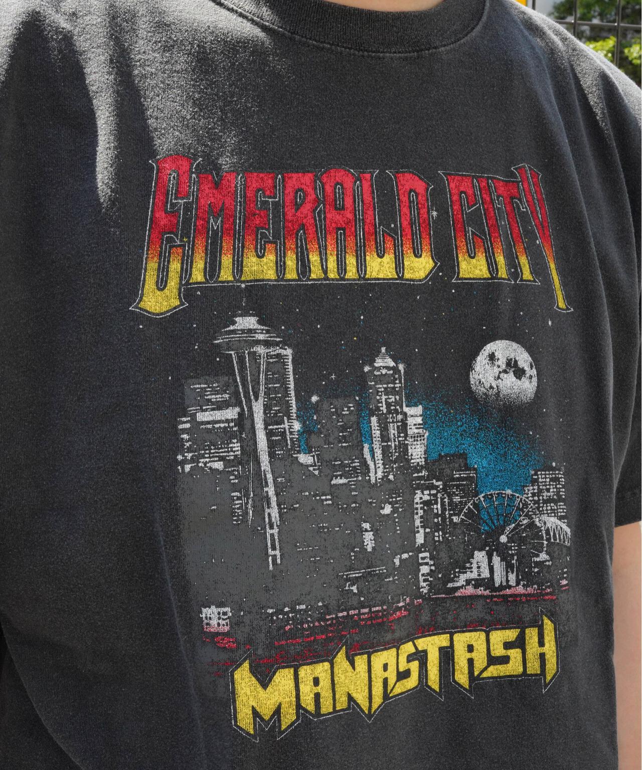 GOOD ROCK SPEED×MANASTASH/別注 Emerald CityコラボTシャツ《メンズ・ウィメンズ・ユニセックス》