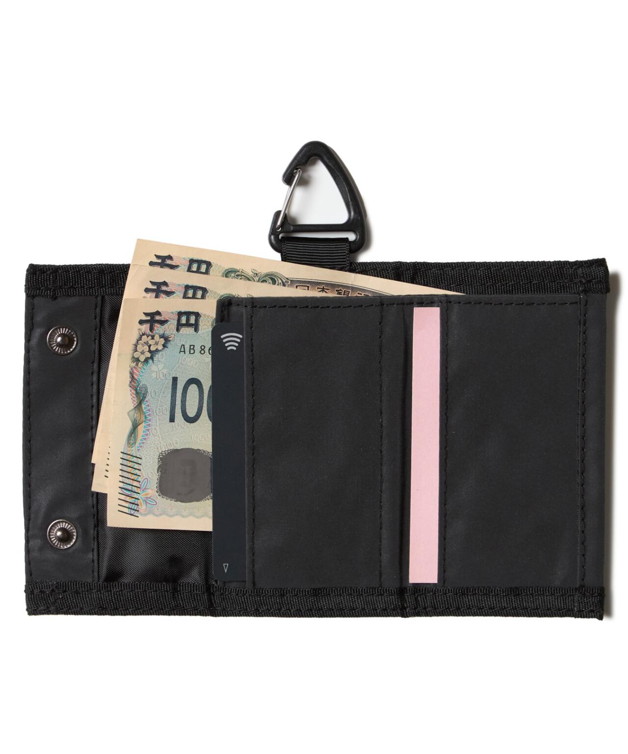 PACKING/パッキングPACKING BLACK REFLECTIVE WALLET パッキングブラックリフレクティブウォレット