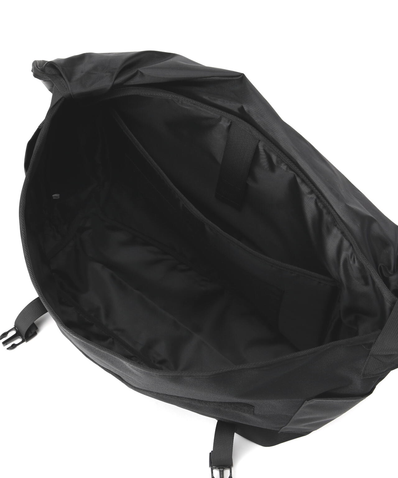 PACKING/パッキング/BLACK REFLECTIVE MESSENGER/リフレクティブメッセンジャーバッグ