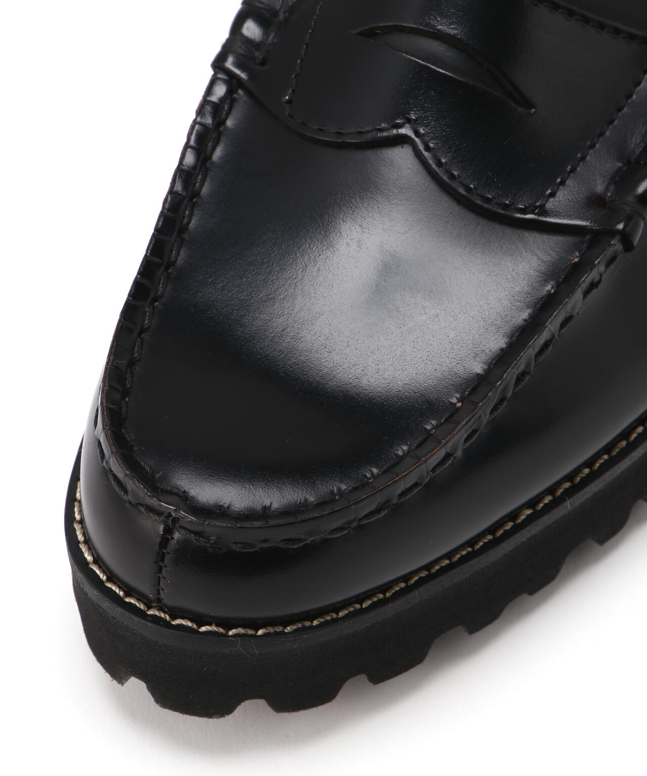 The Kenford Fineshoes/ケンフォード ファインシューズ/MENS TANK SOLE LOAFERS / BLACK