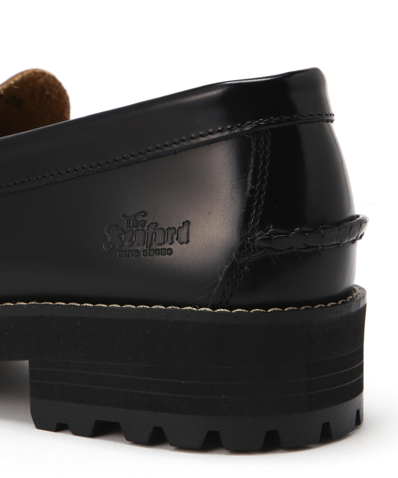 The Kenford Fineshoes/ケンフォード ファインシューズ/MENS TANK SOLE LOAFERS / BLACK