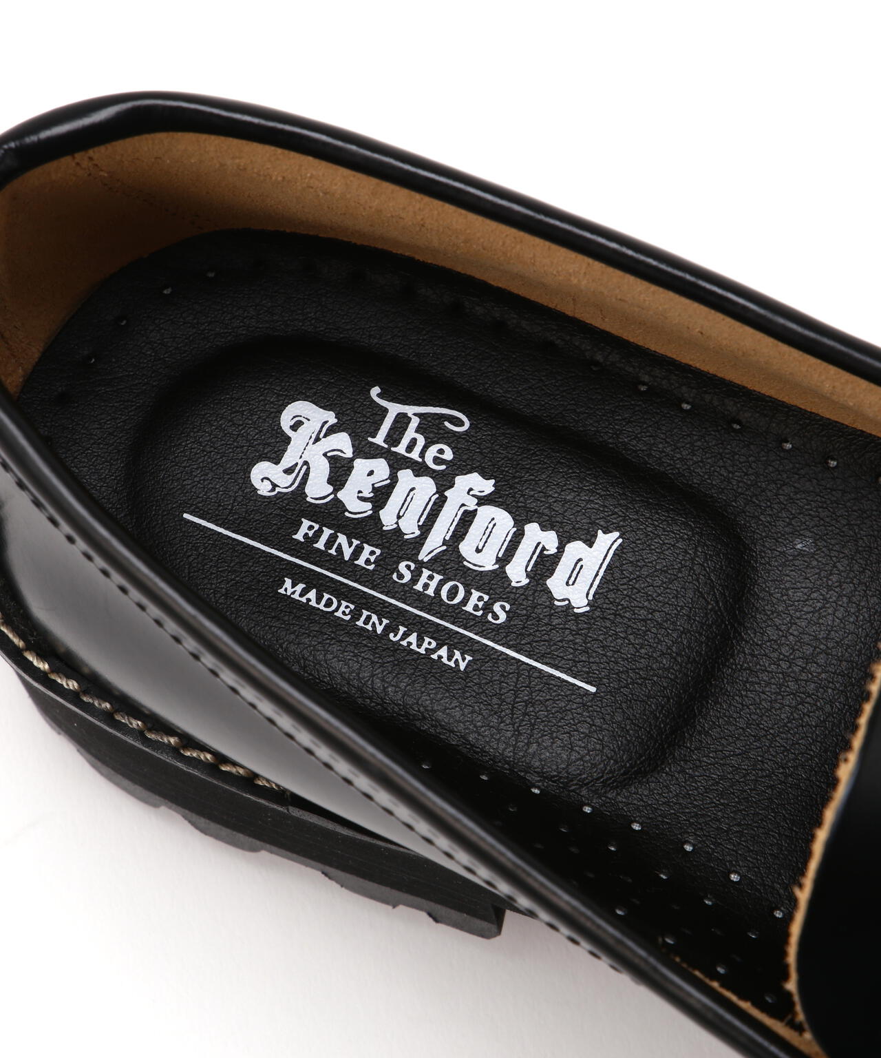 The Kenford Fineshoes/ケンフォード ファインシューズ/MENS TANK SOLE LOAFERS / BLACK