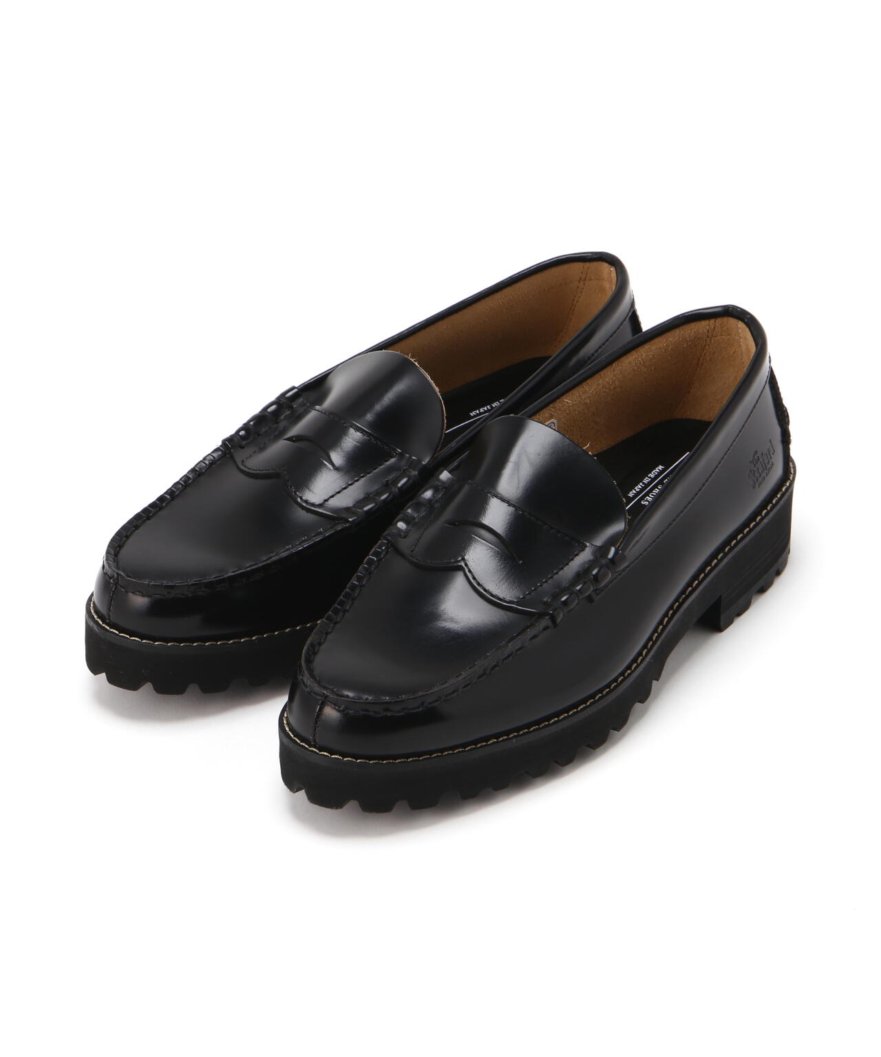 The Kenford Fineshoes/ケンフォード ファインシューズ/MENS TANK SOLE LOAFERS / BLACK
