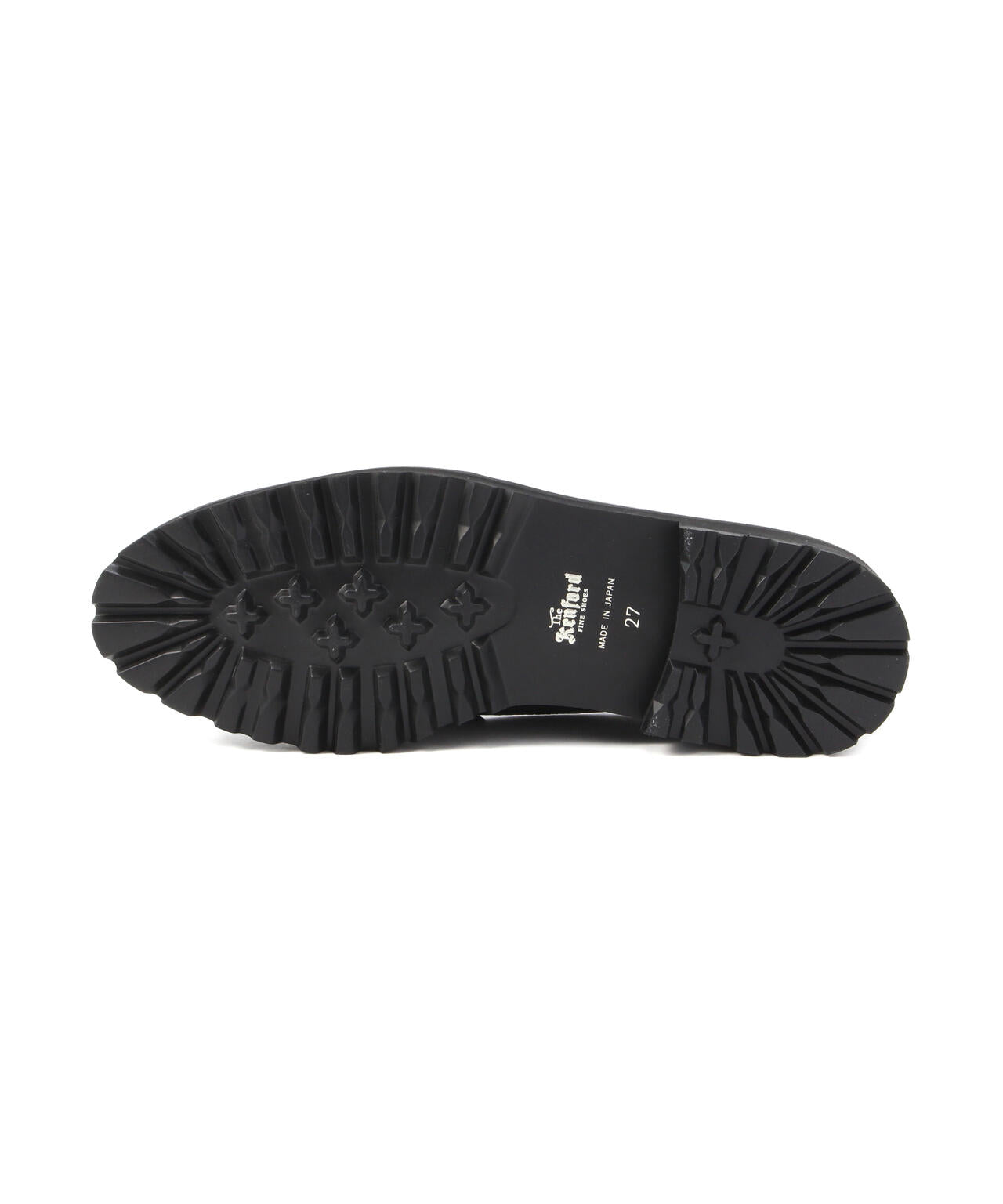 The Kenford Fineshoes/MENS TANKSOLE LOAFERS/BLACK BLACK PAISLEY