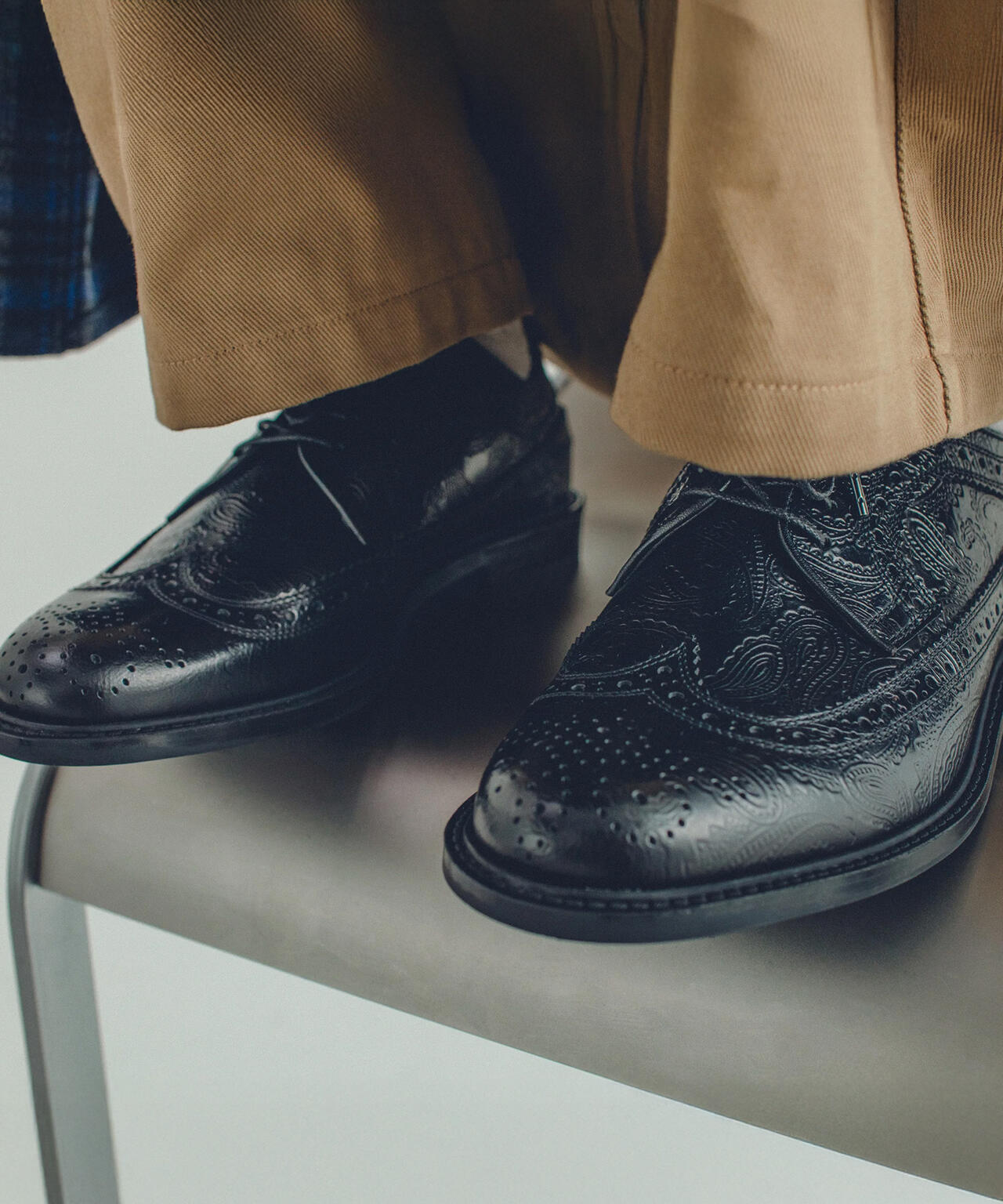 The Kenford Fineshoes/ケンフォード ファインシューズ/MENS CLASSIC WING TIP/PAISLEY