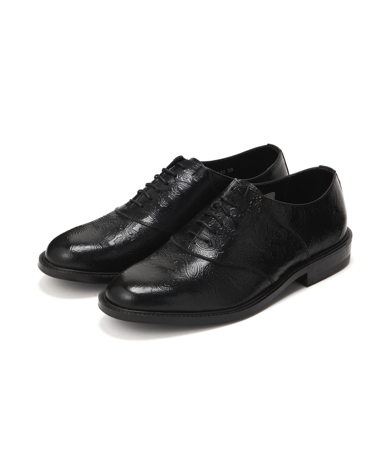 The Kenford Fineshoes/MENS CLASSIC SADDLE / BLACK PAISLEY