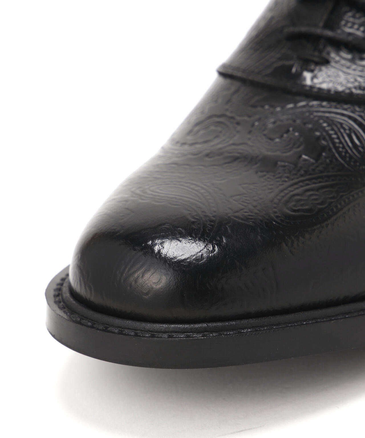 The Kenford Fineshoes/MENS CLASSIC SADDLE / BLACK PAISLEY