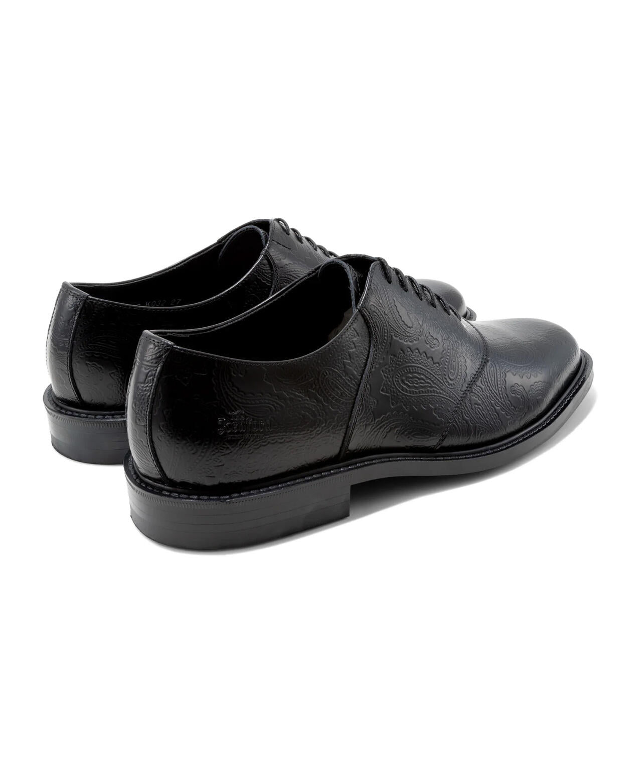 The Kenford Fineshoes/MENS CLASSIC SADDLE / BLACK PAISLEY