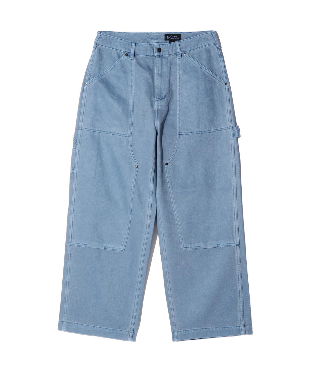 MANASTASH/マナスタッシュ/HEMP WASHED DOUBLE KNEE PANTS