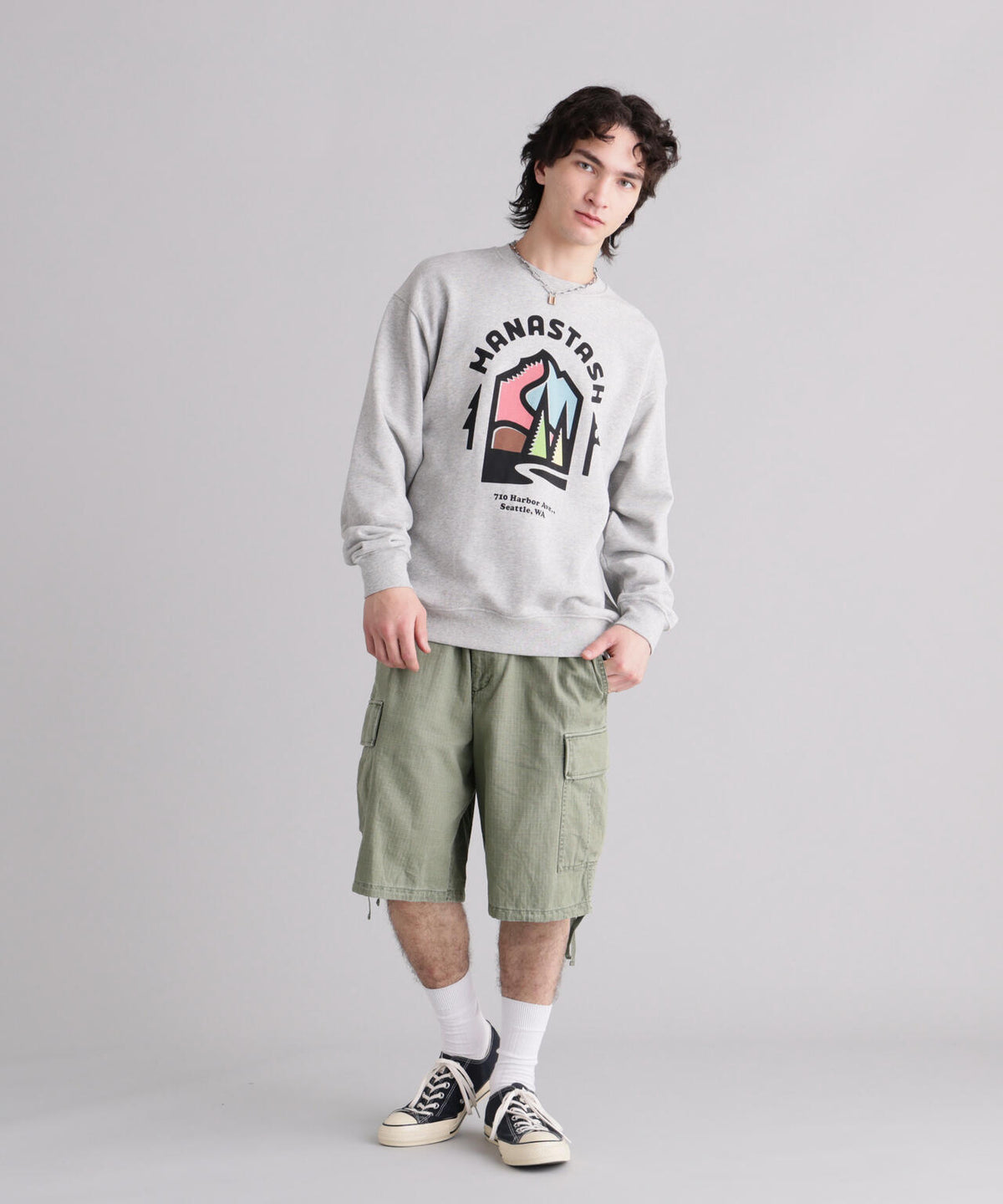 MANASTASH/マナスタッシュ/MH-RIP CARGO SHORTS